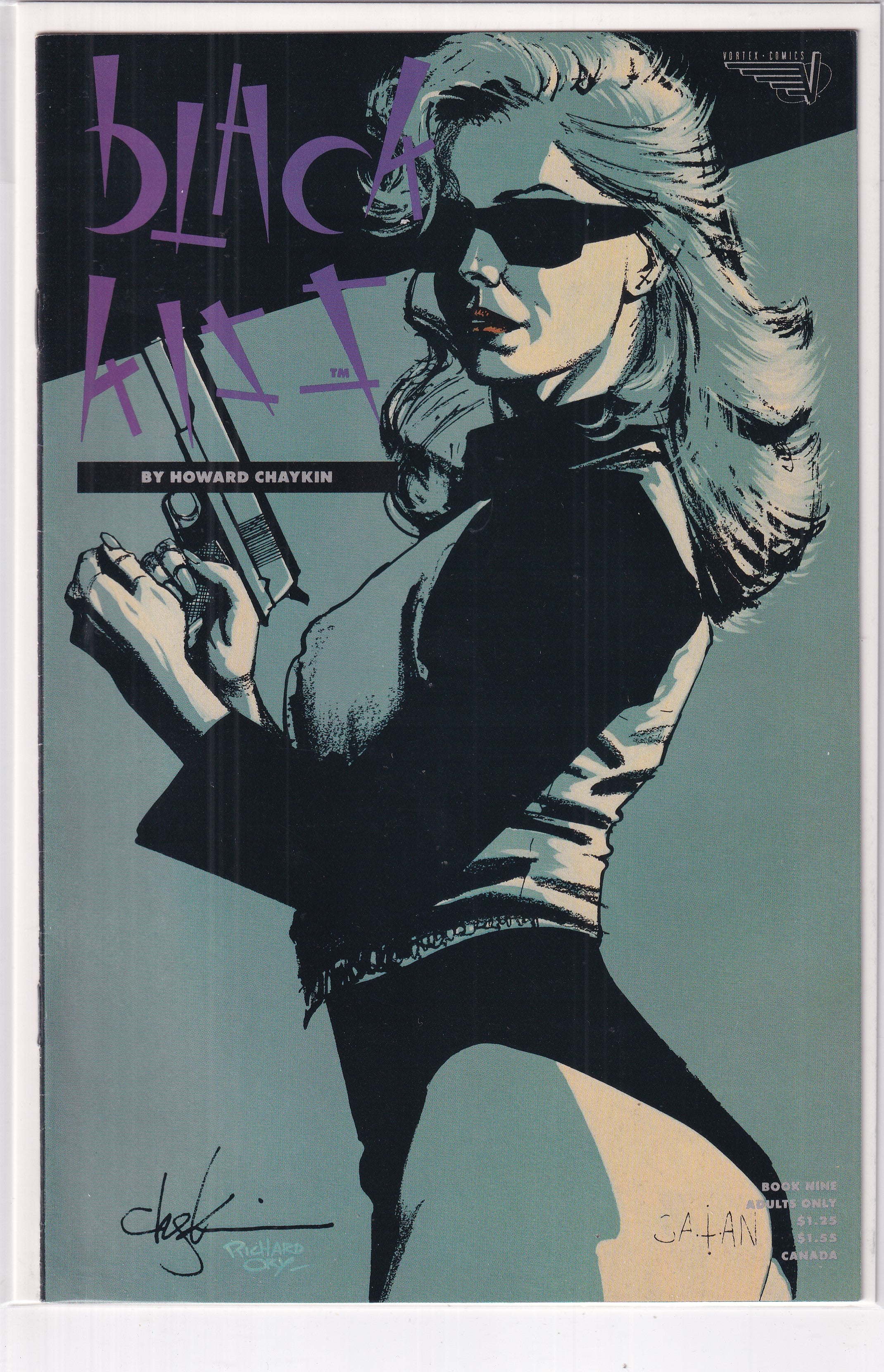 BLACK KISS #9 - Slab City Comics 