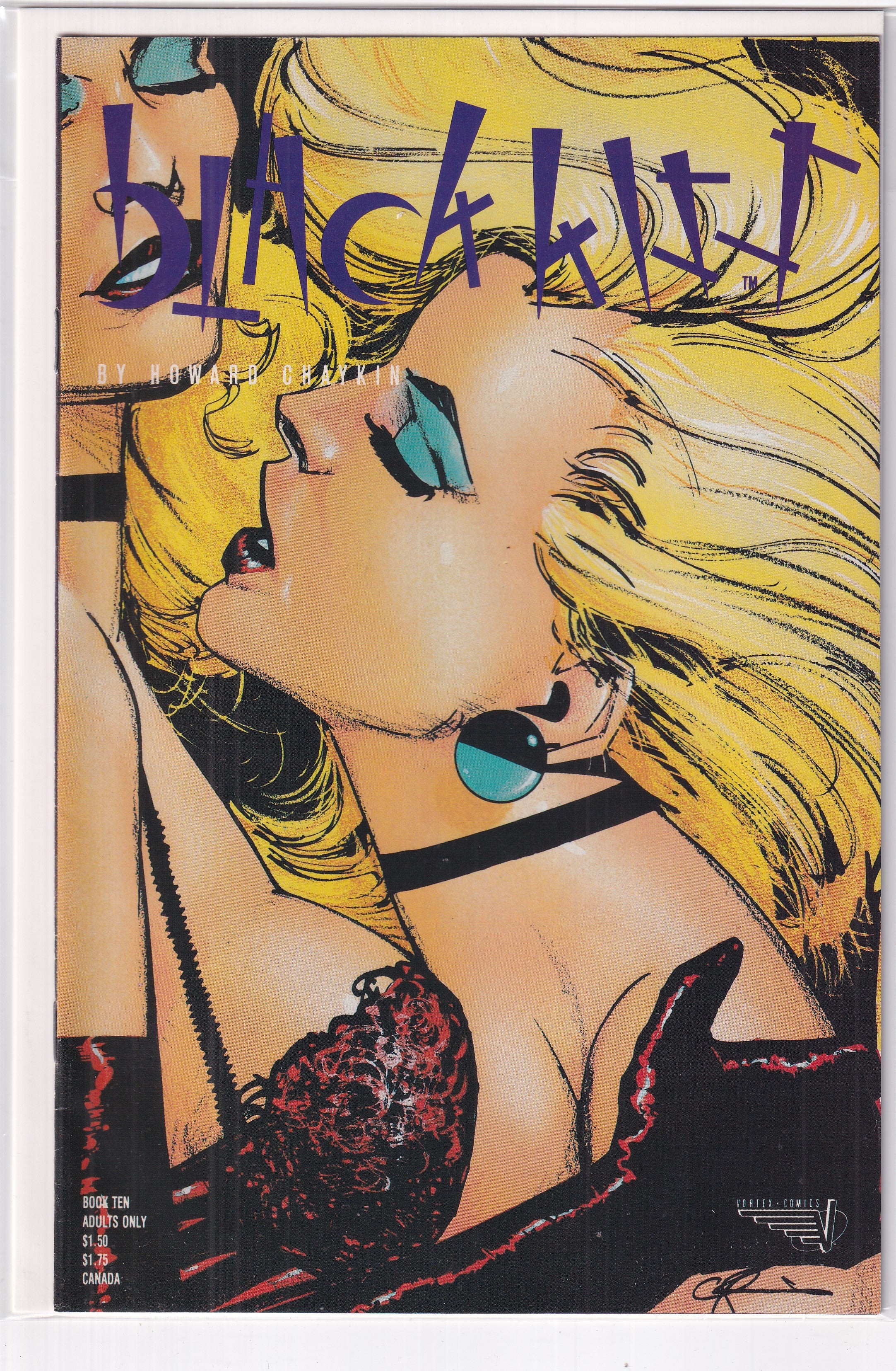 BLACK KISS #10 - Slab City Comics 