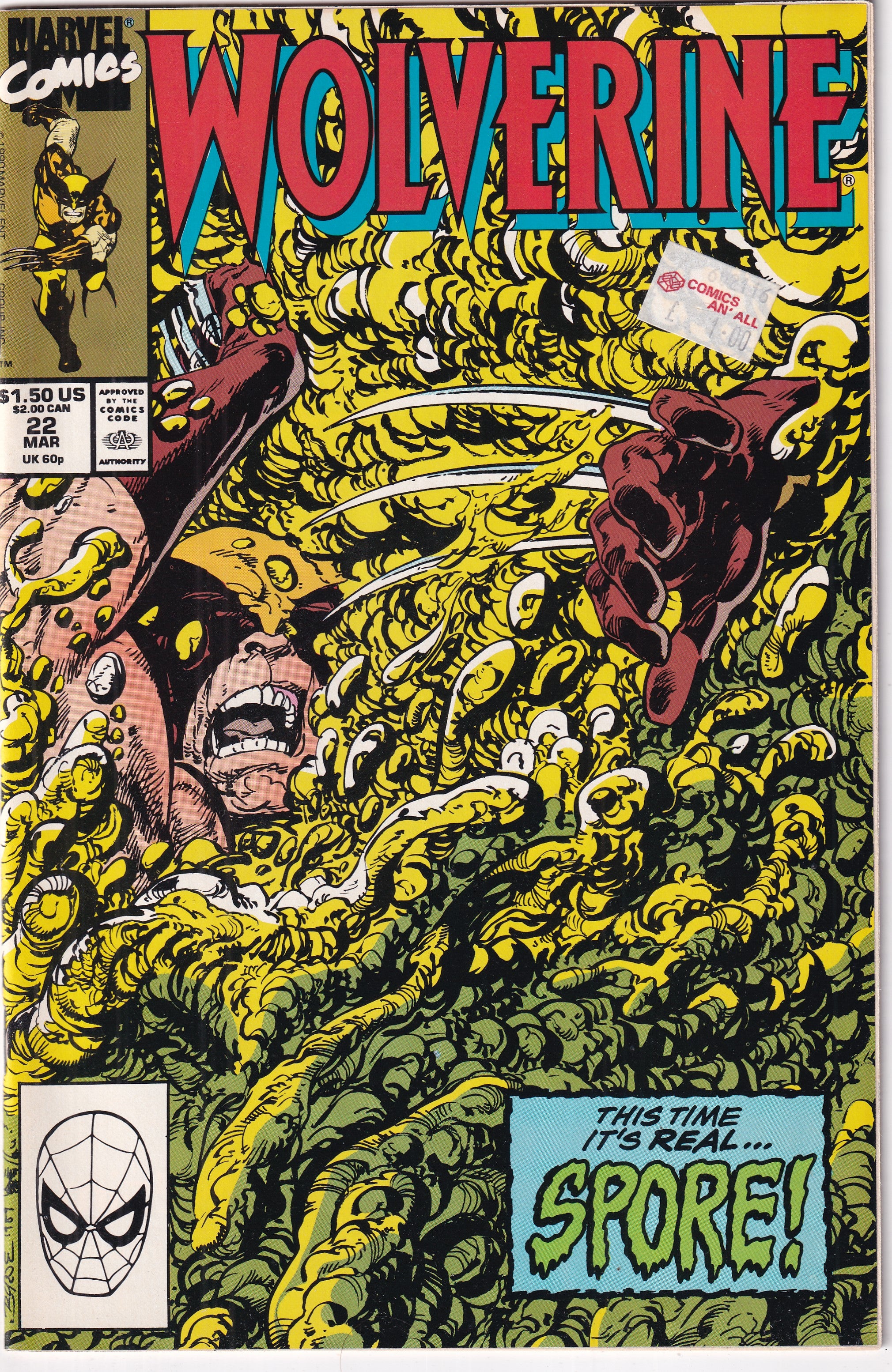 WOLVERINE #22 - Slab City Comics 