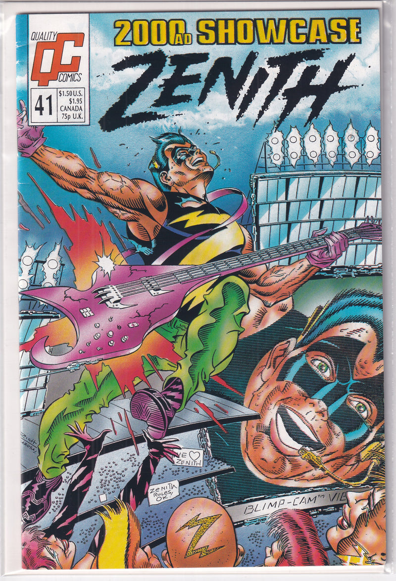 2000AD SHOWCASE ZENITH
