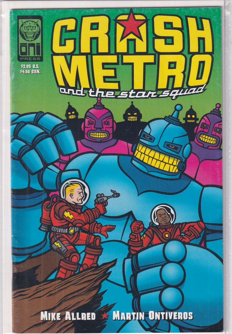 CRASH METRO AND THE STAR SQUAD - Slab City Comics 