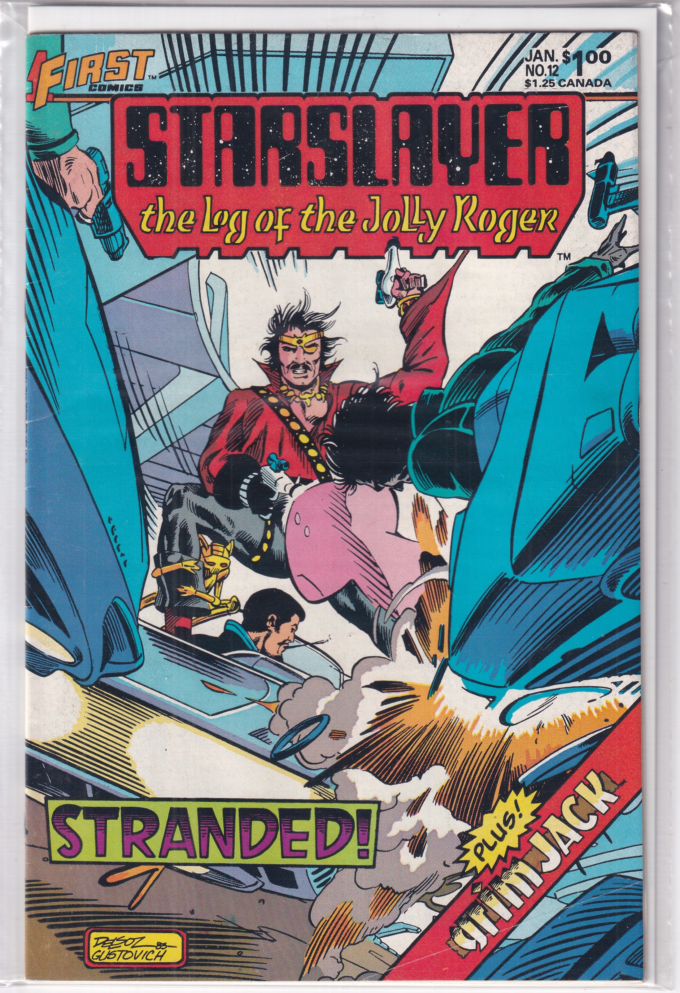 STARSLAYER THE LEG OF THE JOLLY ROGER #12 - Slab City Comics 