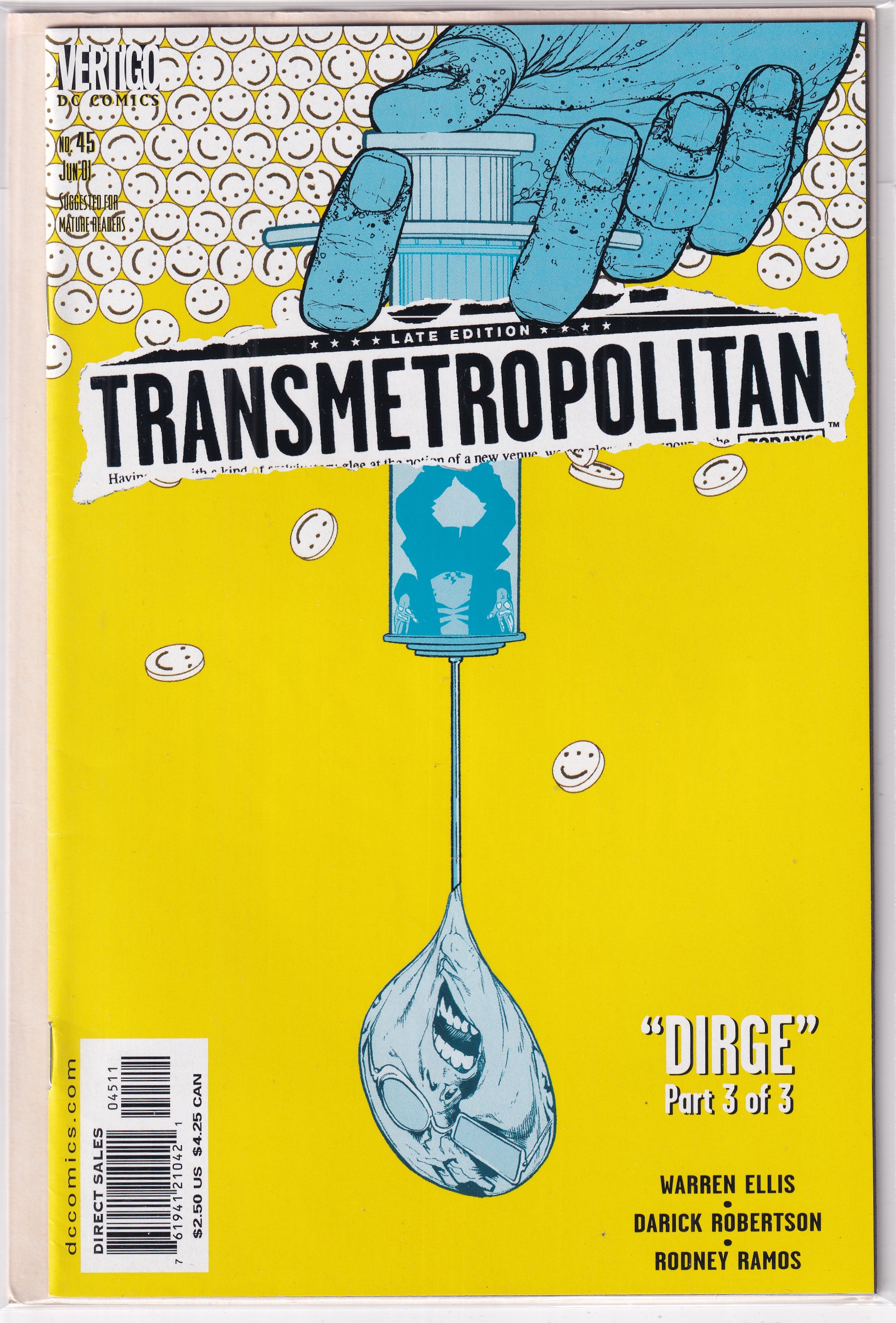 TRANSMETROPOLITAN #45 - Slab City Comics 