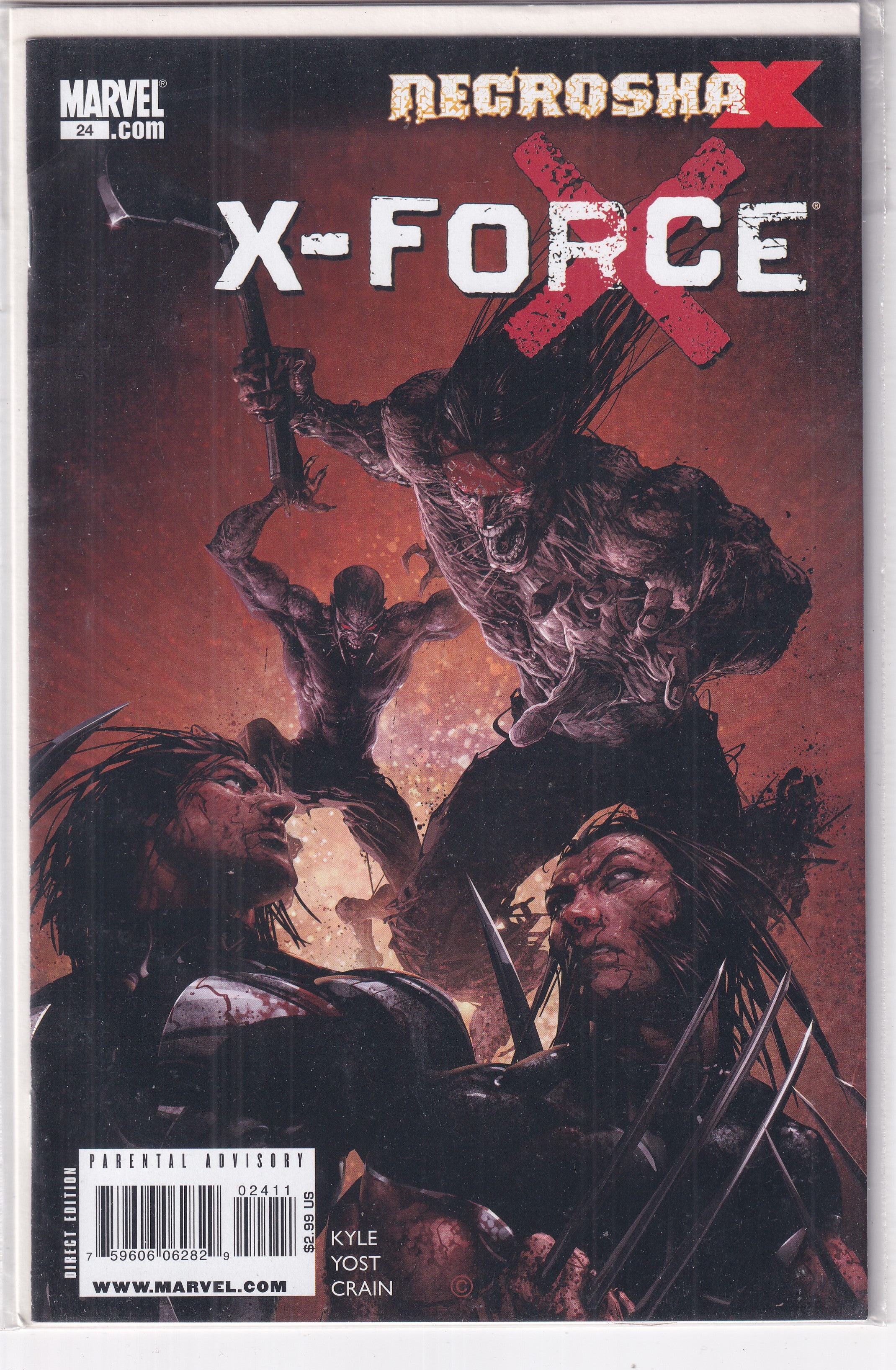 NECROSHAX X-FORCE #24 - Slab City Comics 