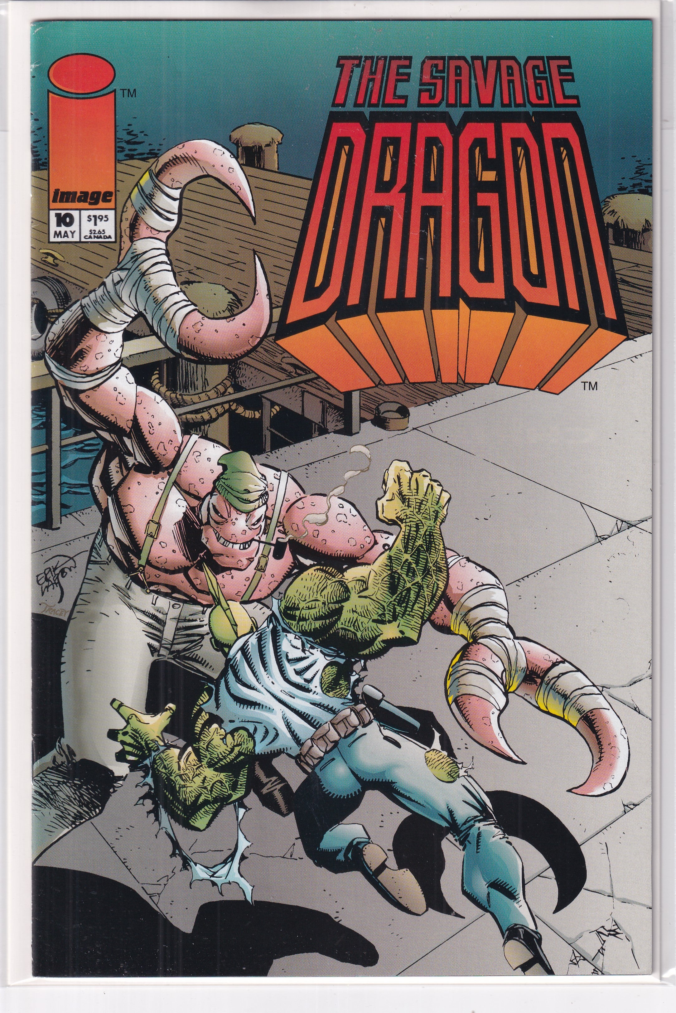 SAVAGE DRAGON #10 - Slab City Comics 