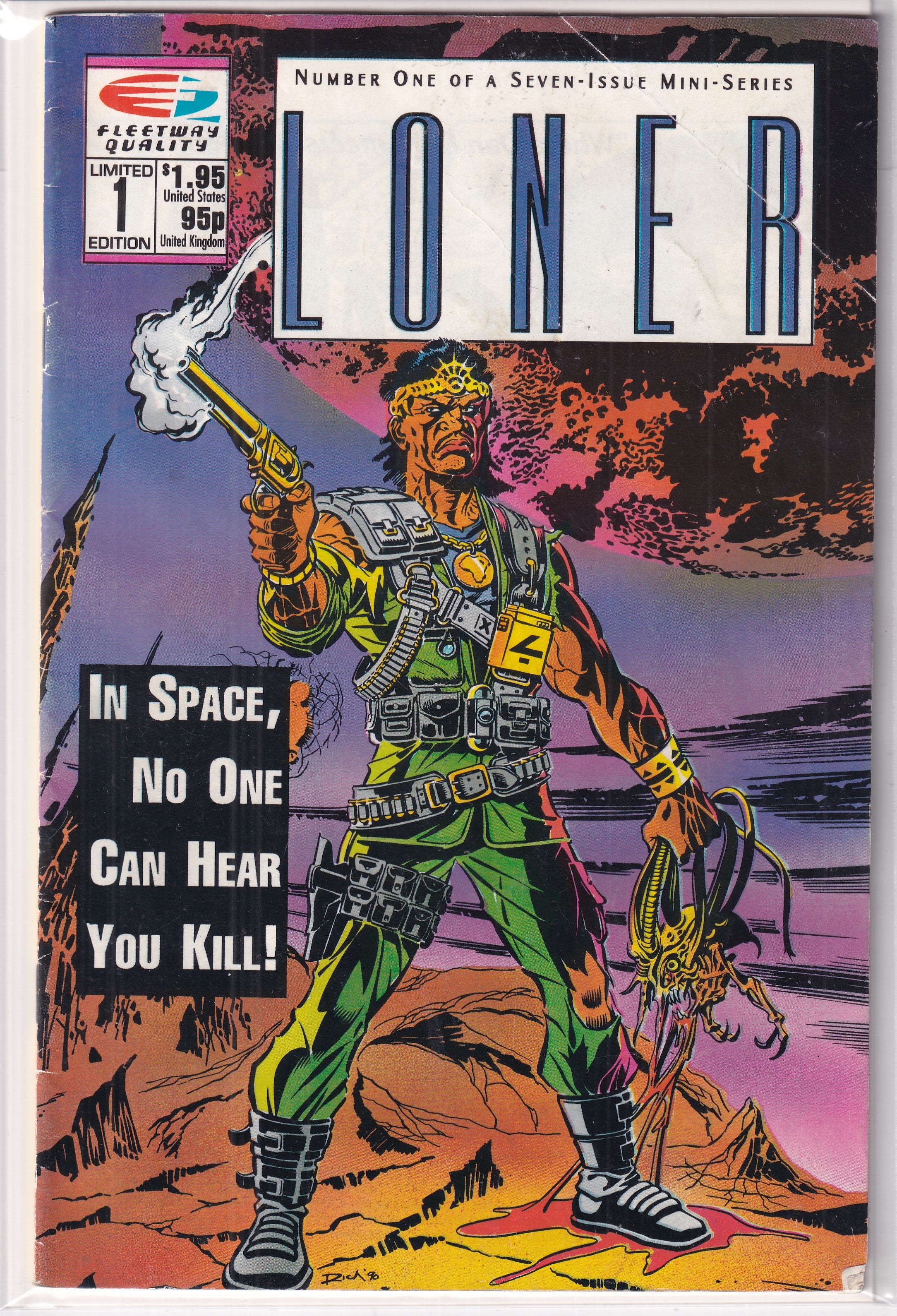 LONER #1 - Slab City Comics 