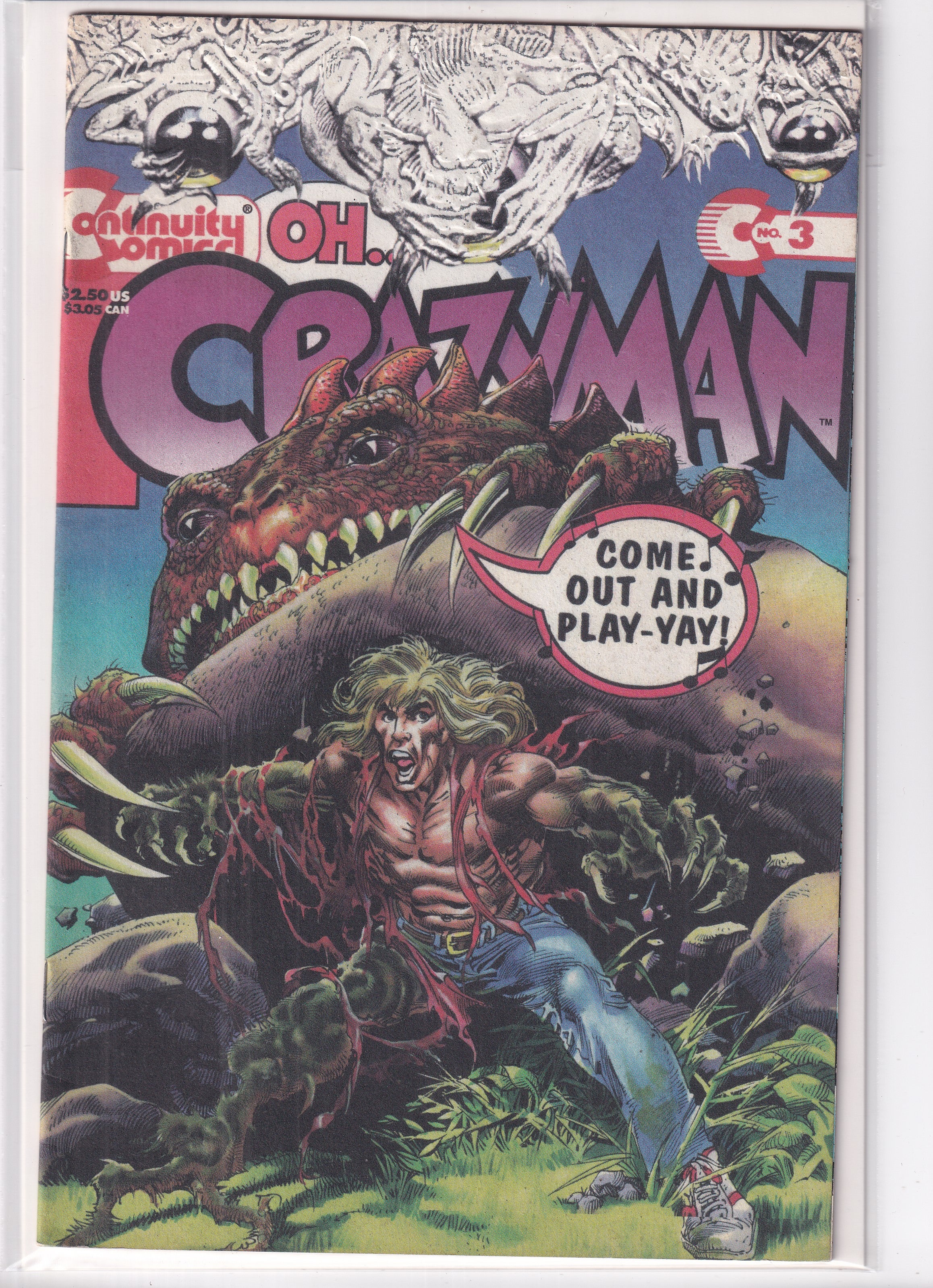 CRAZYMAN #3 - Slab City Comics 