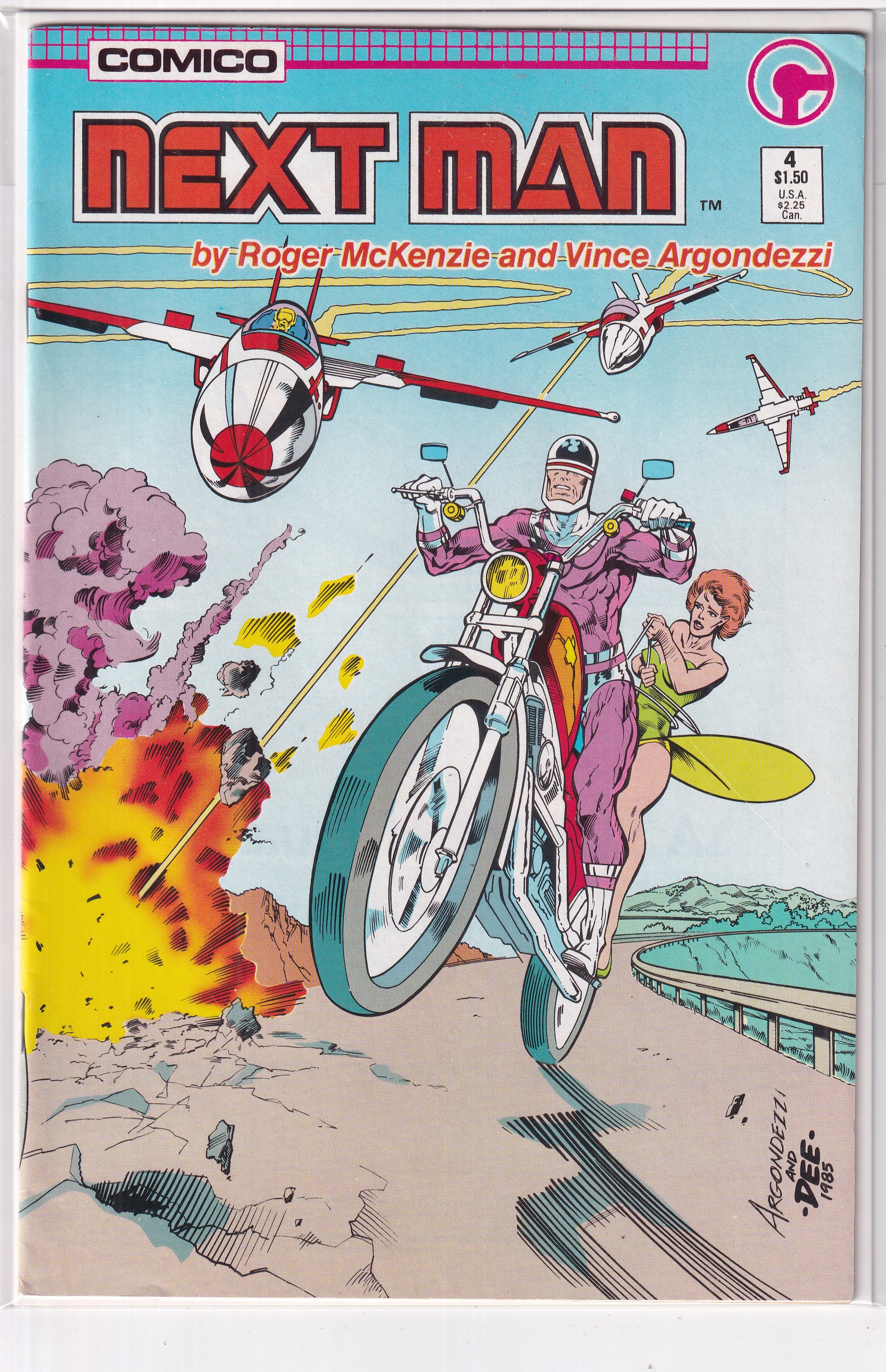 NEXT MAN #4 - Slab City Comics 