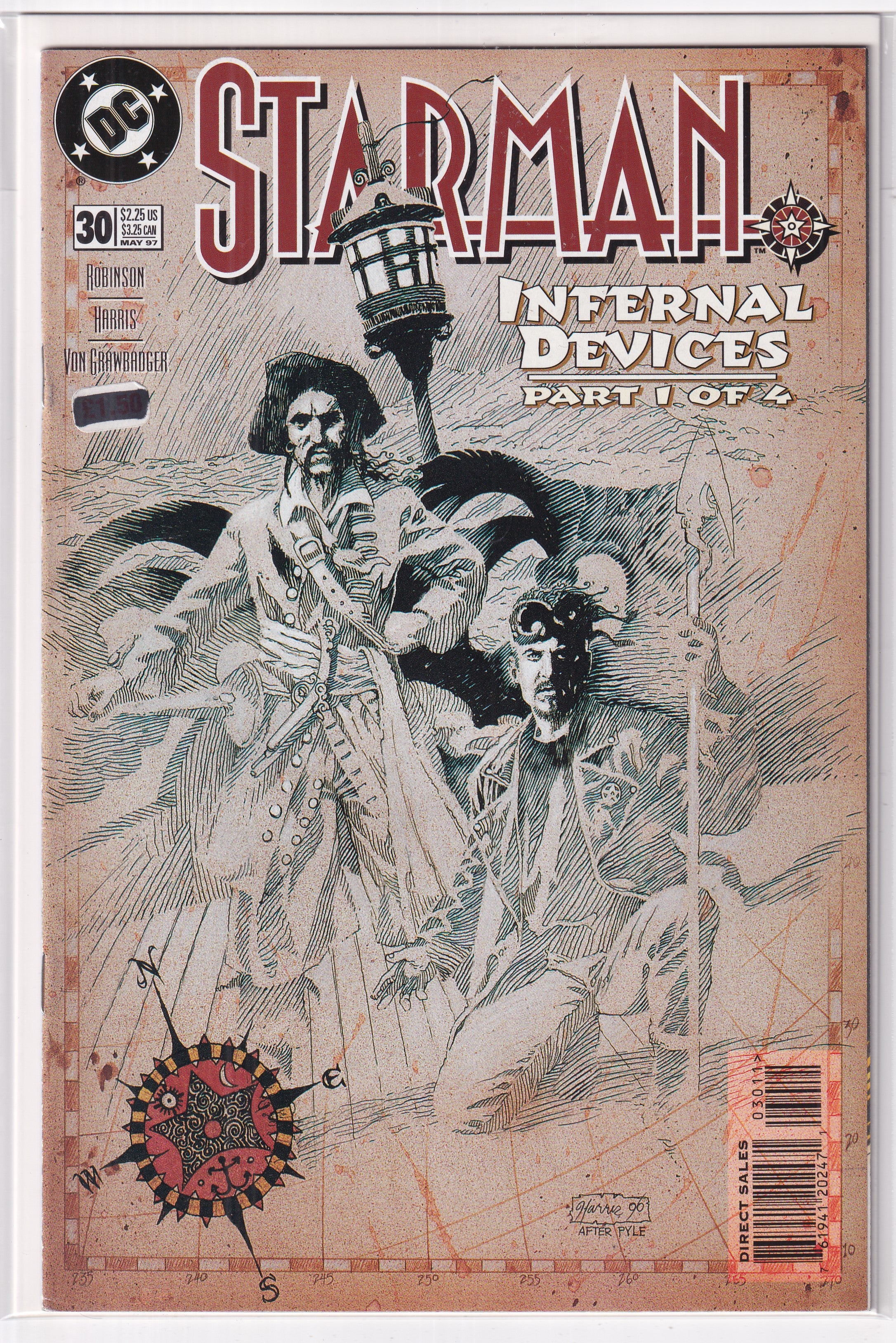 STARMAN INFERNAL DEVICES PART 1 #30 - Slab City Comics 