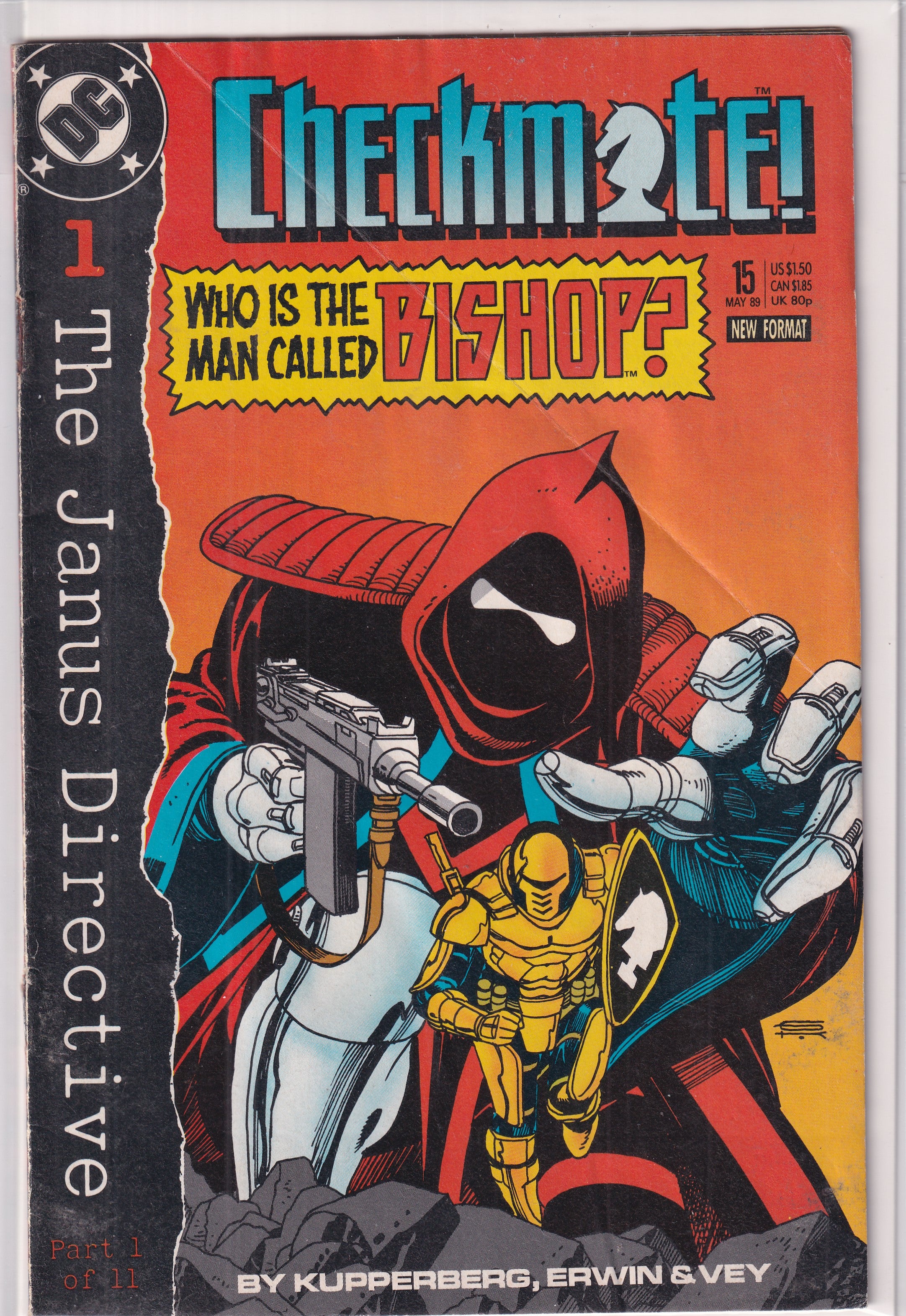 CHECKMATE WHO IS THE MAN CALLED BISHOP #15 - Slab City Comics 
