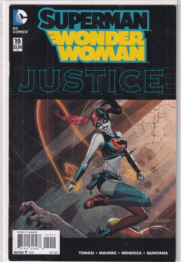 SUPERMAN WONDER WOMAN JUSTICE #19 - Slab City Comics 