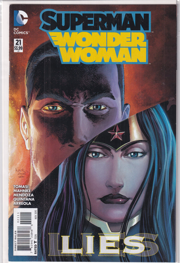 SUPERMAN WONDER WOMAN #21 - Slab City Comics 