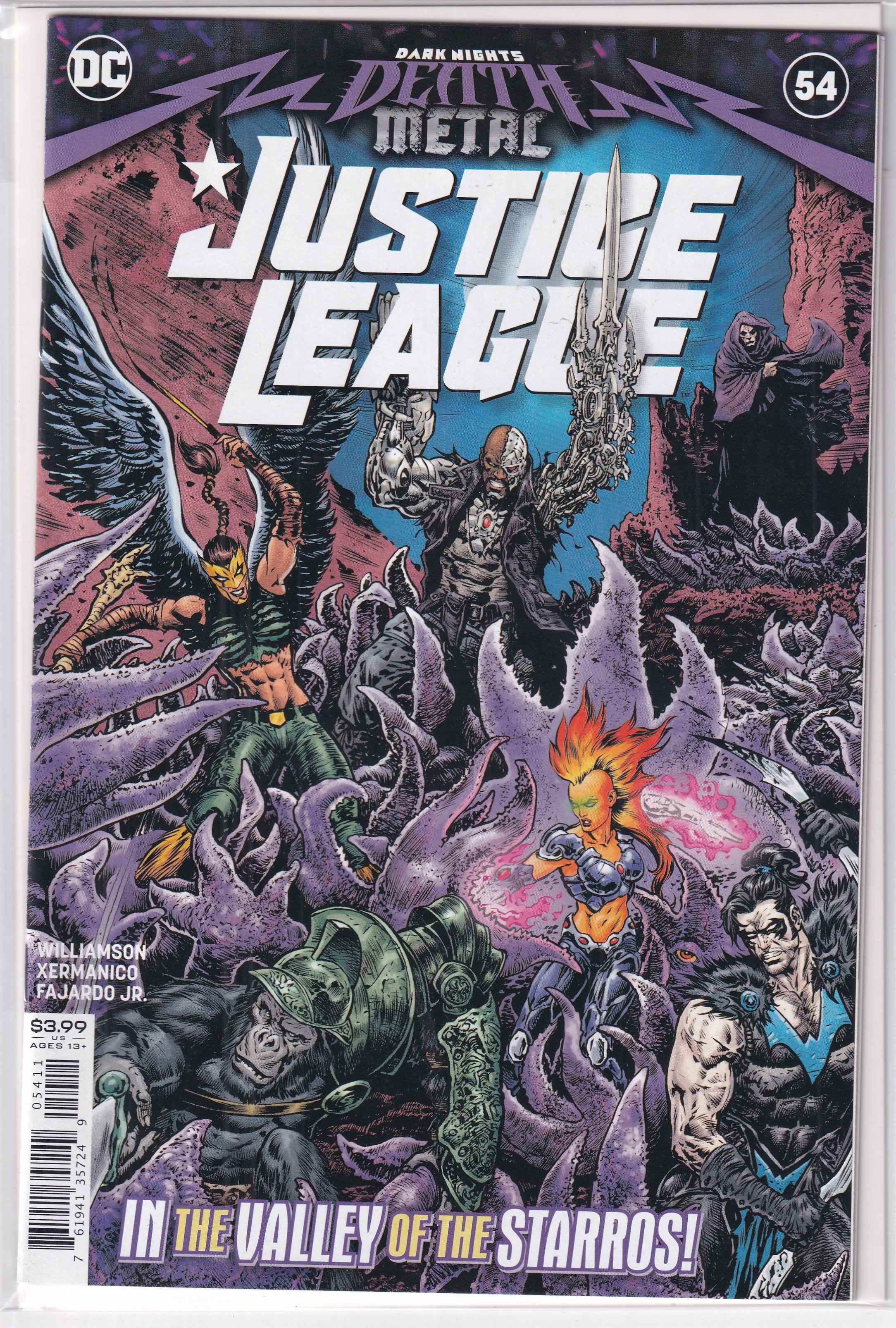 DARK NIGHTS DEATH METAL JUSTICE LEAGUE #54 - Slab City Comics 