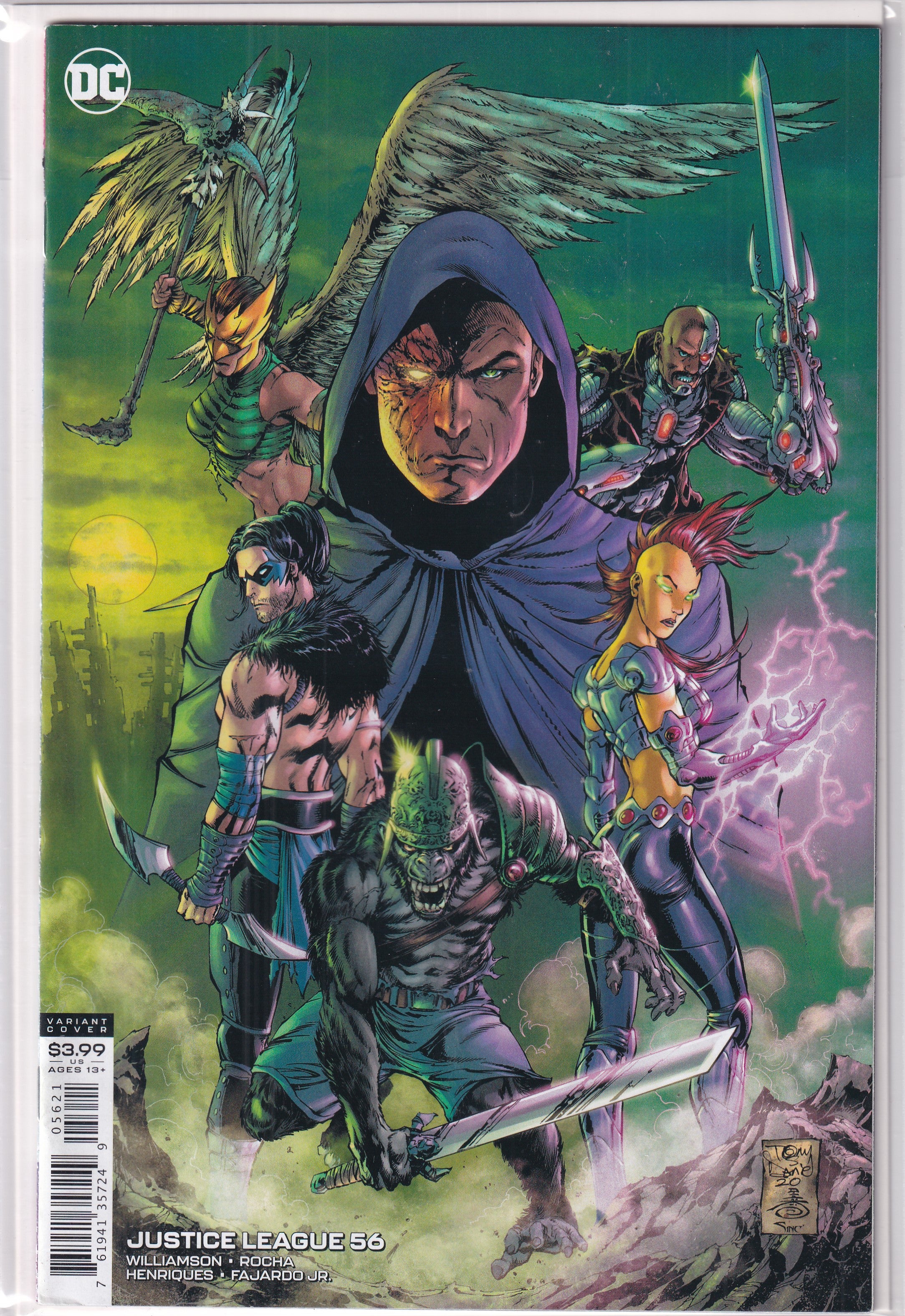 JUSTICE LEAGUE #56 VARIANT - Slab City Comics 