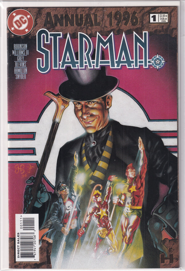 ANNUAL 1996 STARMAN #1 - Slab City Comics 