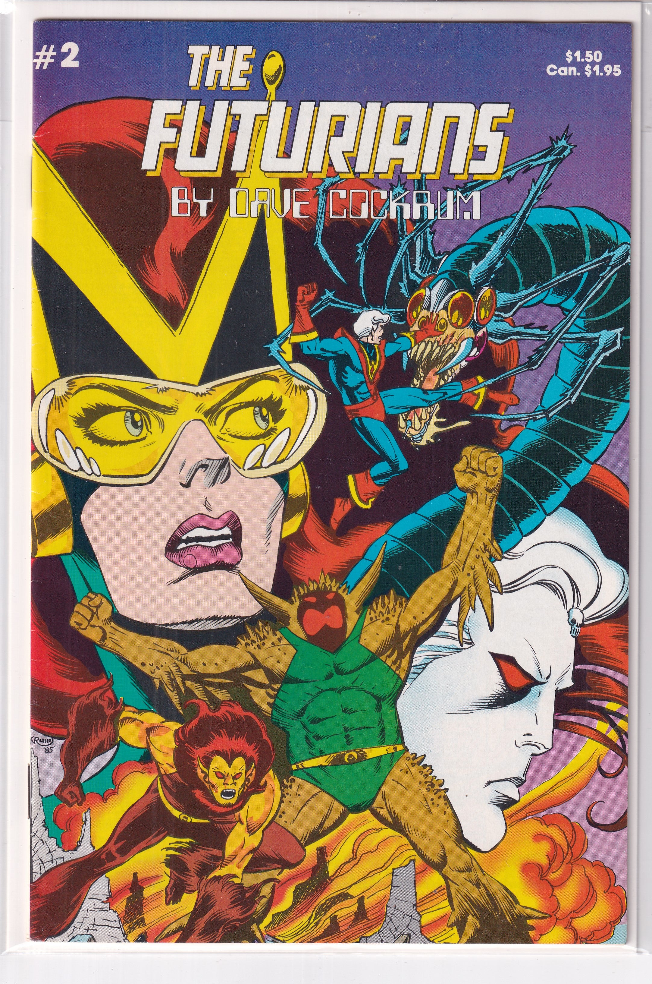FUTURIANS #2 - Slab City Comics 