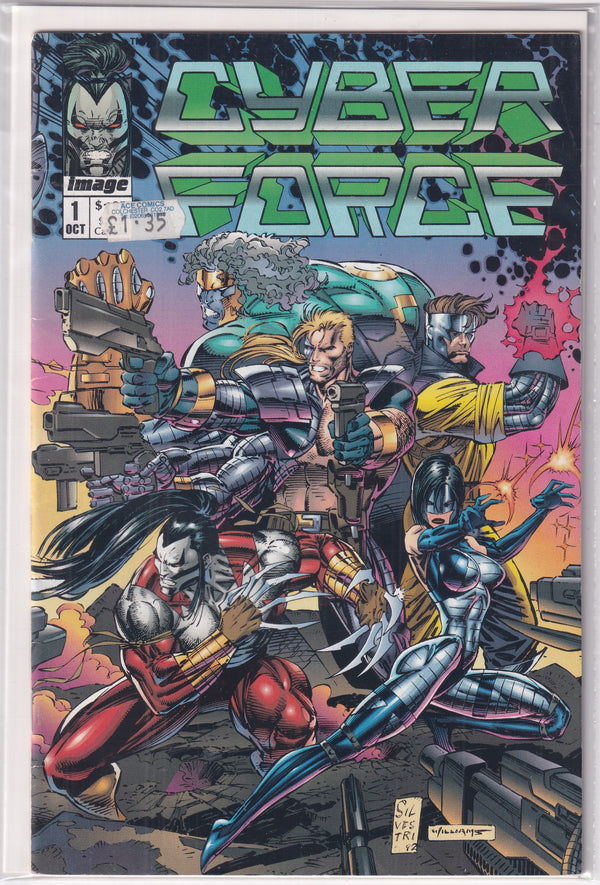 CYBER FORCE #1 - Slab City Comics 