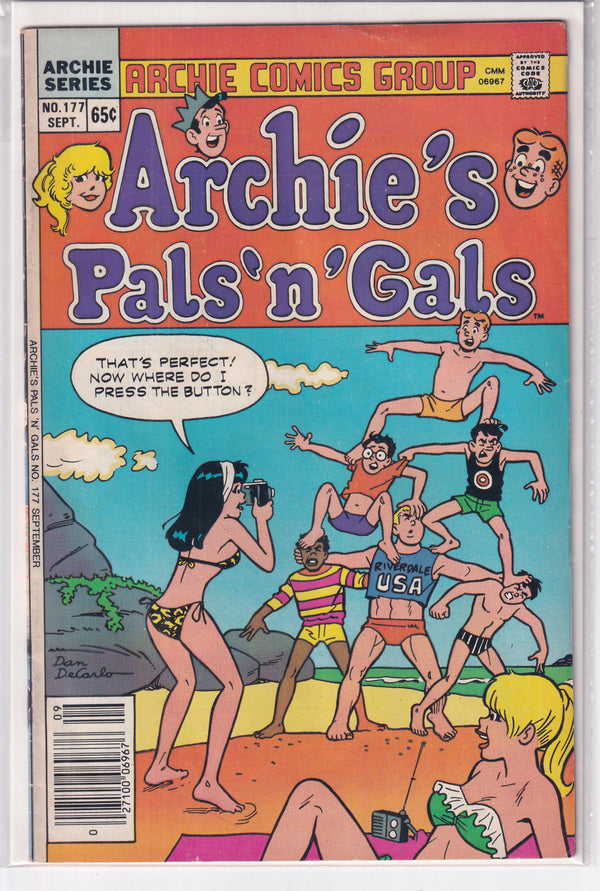 ARCHIE'S PALS 'N' GALS #177 - Slab City Comics 