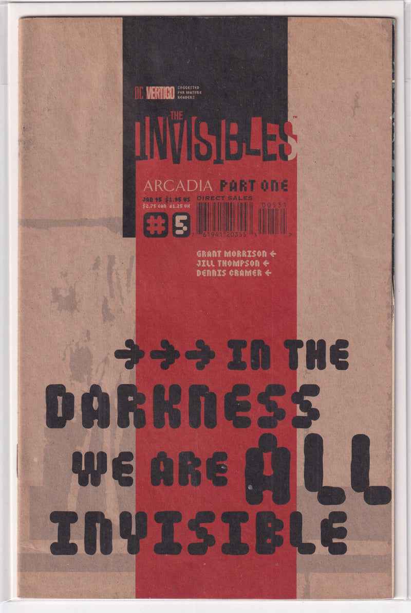 INVISIBLES PART ONE