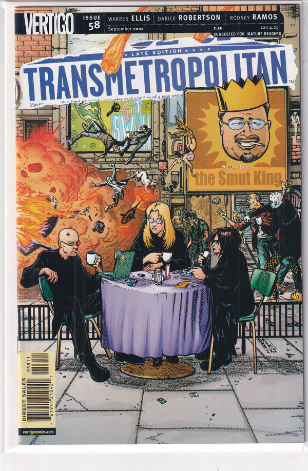 TRANSMETROPOLITAN #58 - Slab City Comics 