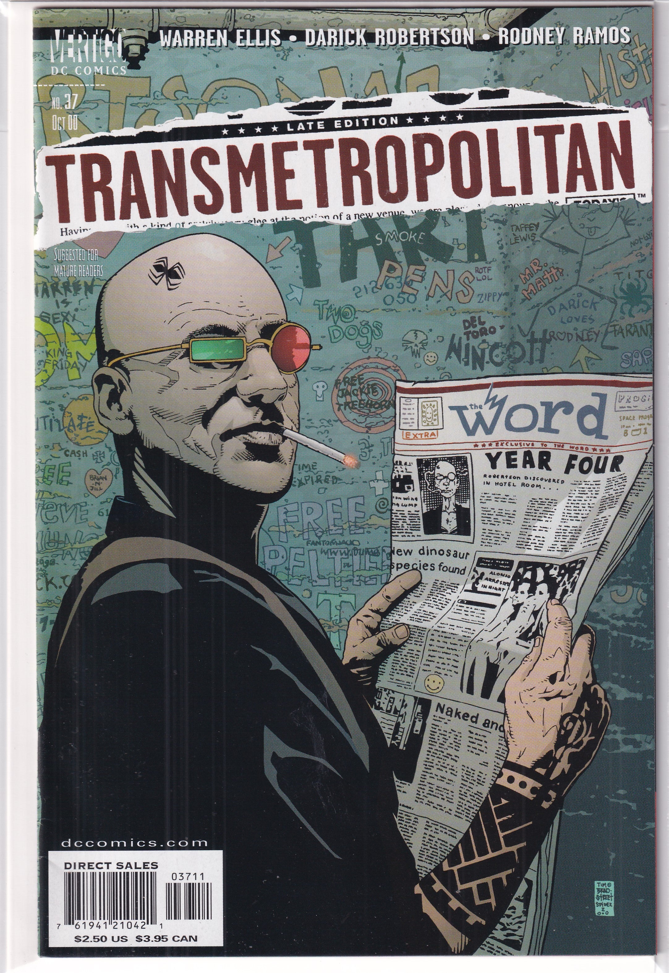 TRANSMETROPOLITAN #37 - Slab City Comics 
