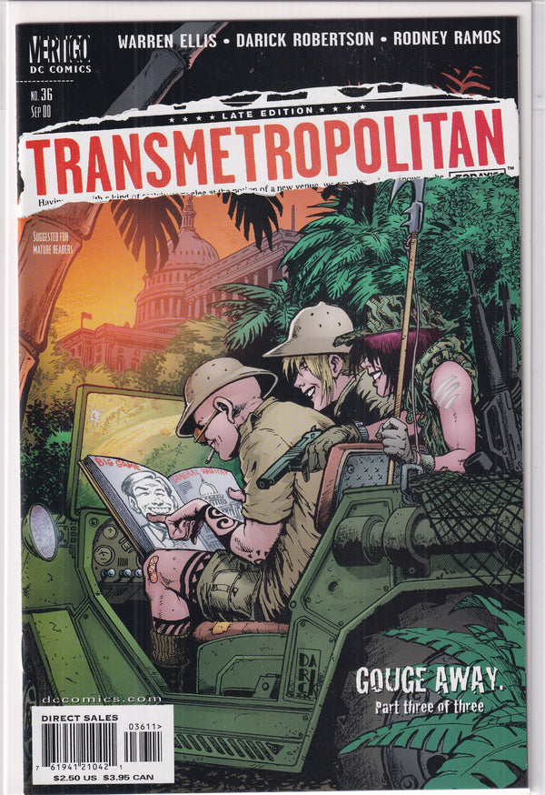 TRANSMETROPOLITAN #36 - Slab City Comics 