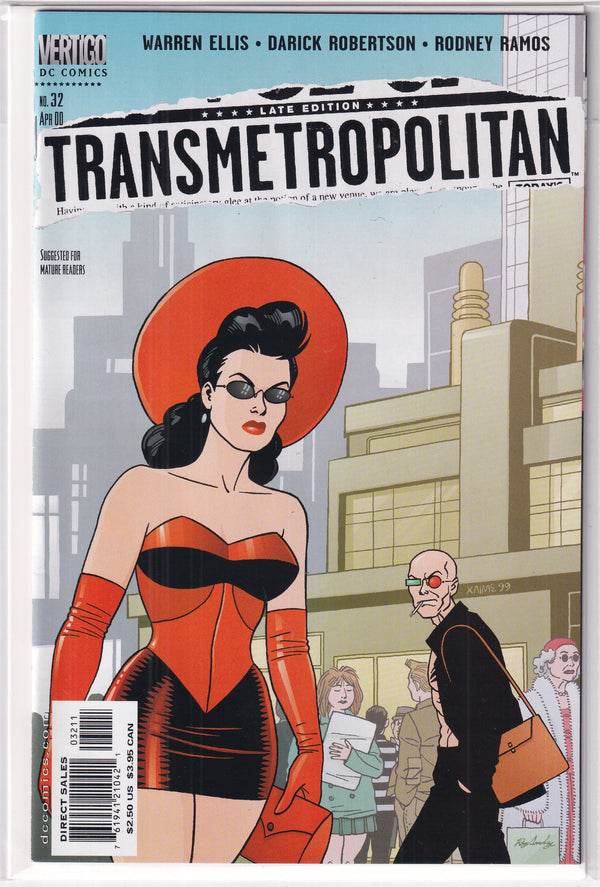 TRANSMETROPOLITAN #32 - Slab City Comics 