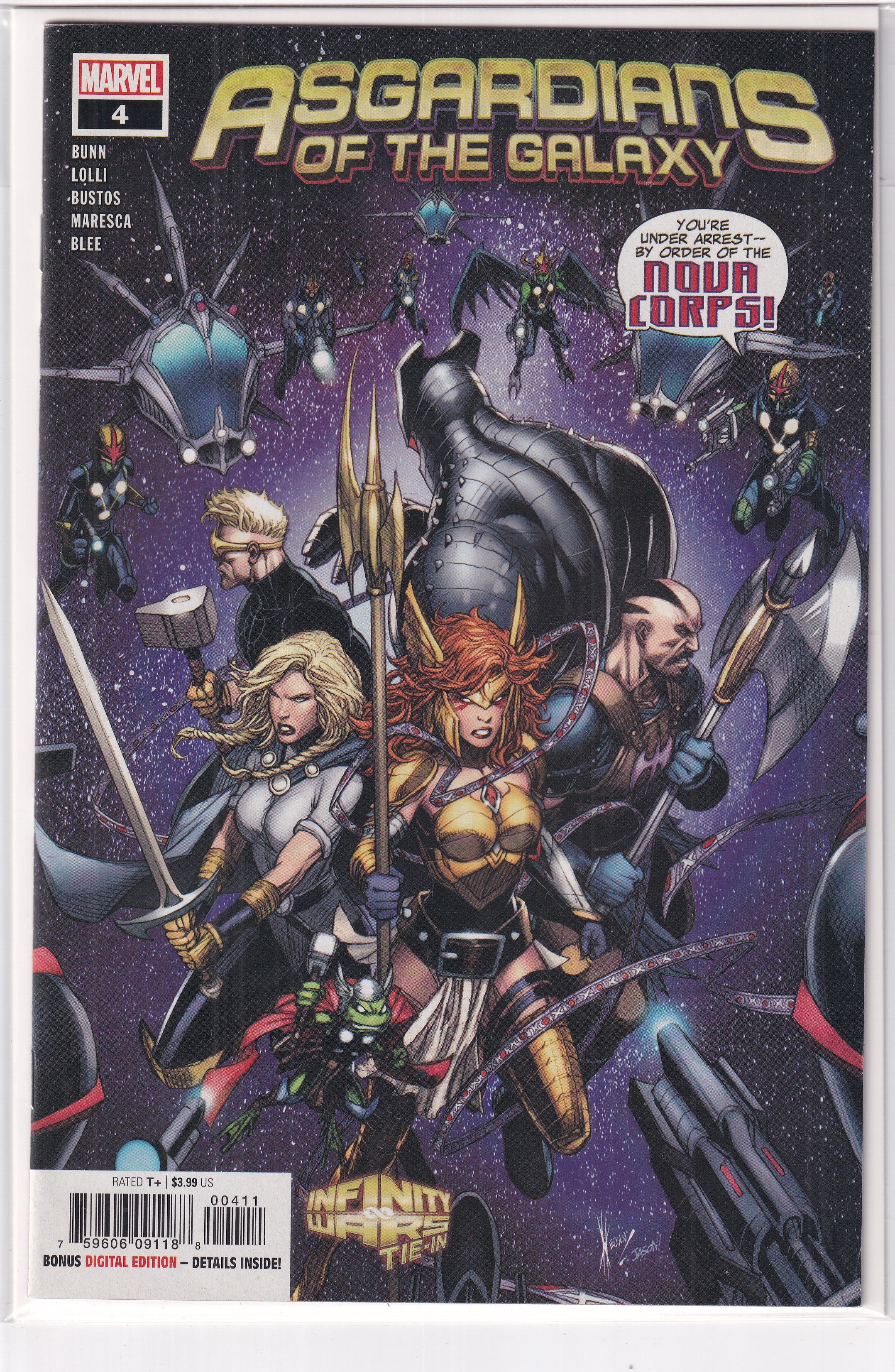 ASGARDIANS OF THE GALAXY #4 - Slab City Comics 