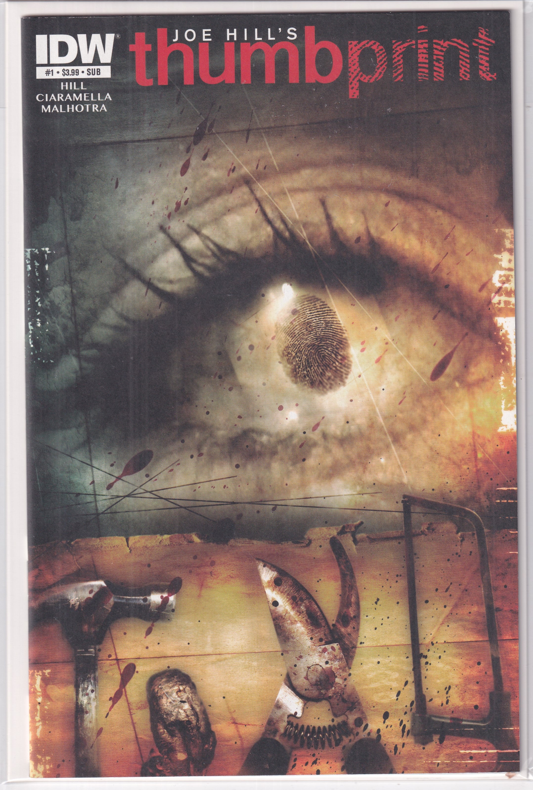 THUMBPRINT #1 - Slab City Comics 
