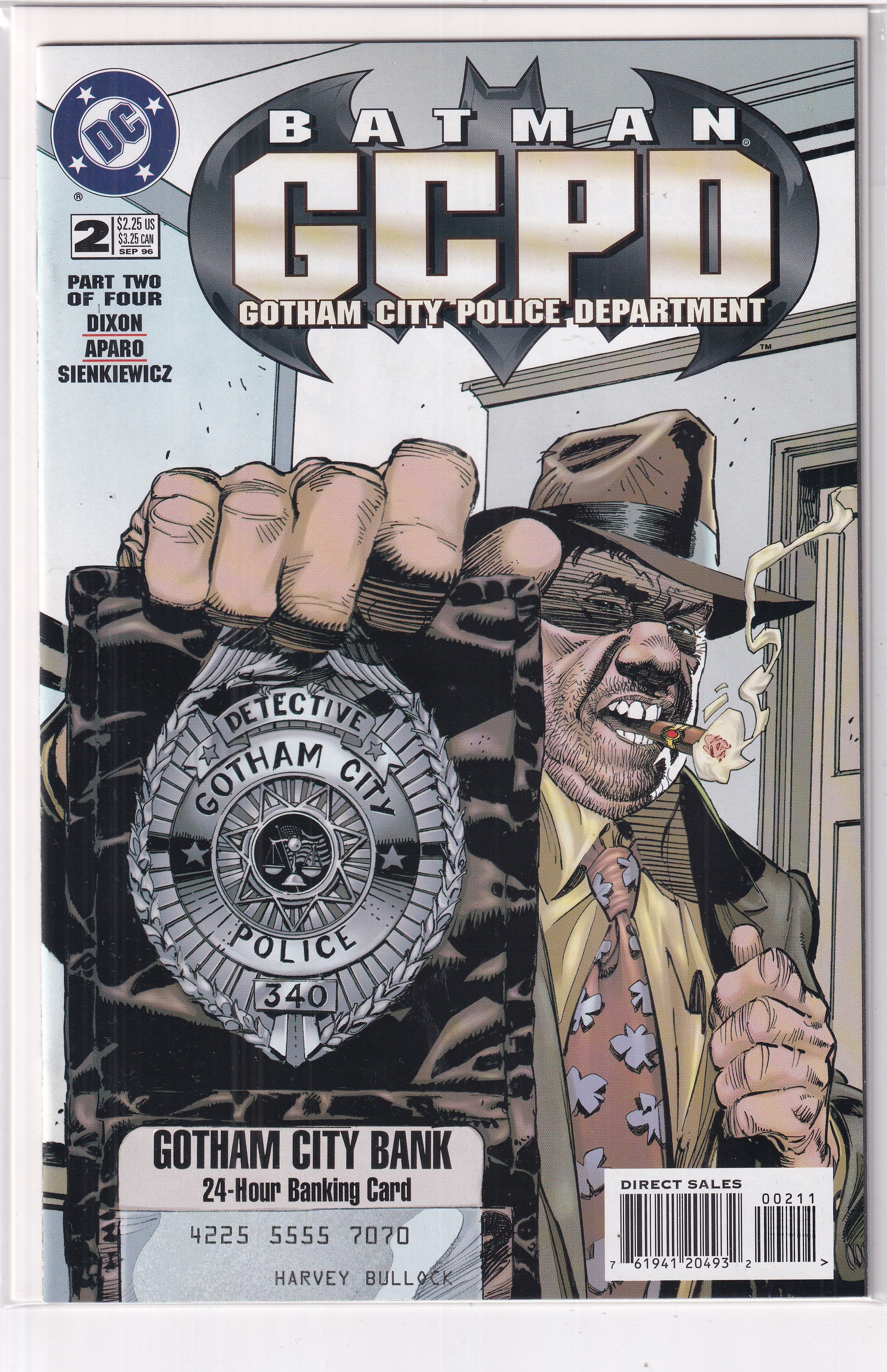 BATMAN GCPD GOTHAM CITY POLICE DEPARTMENT #2 - Slab City Comics 