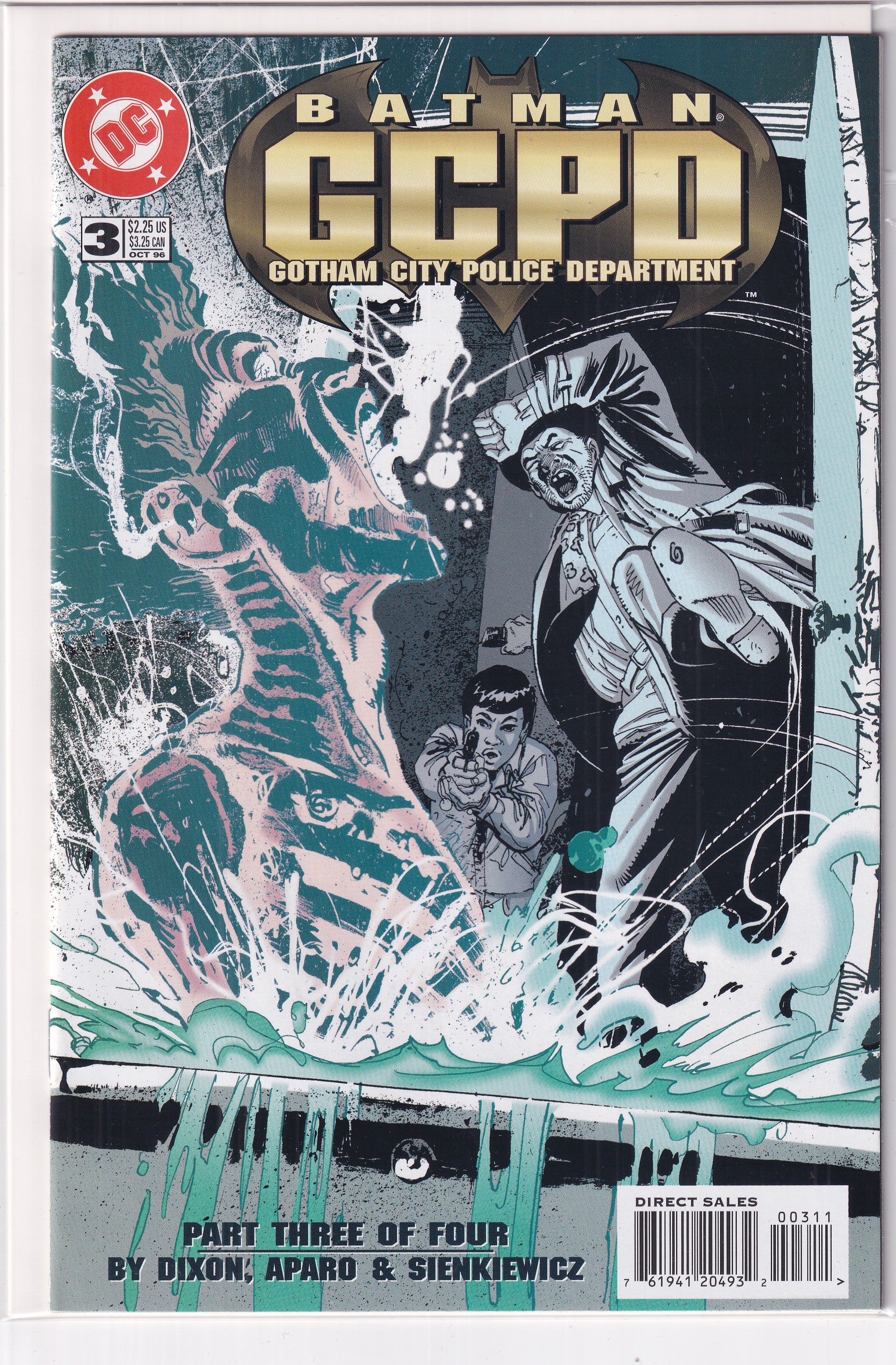 BATMAN GCPD GOTHAM CITY POLICE DEPARTMENT #3 - Slab City Comics 
