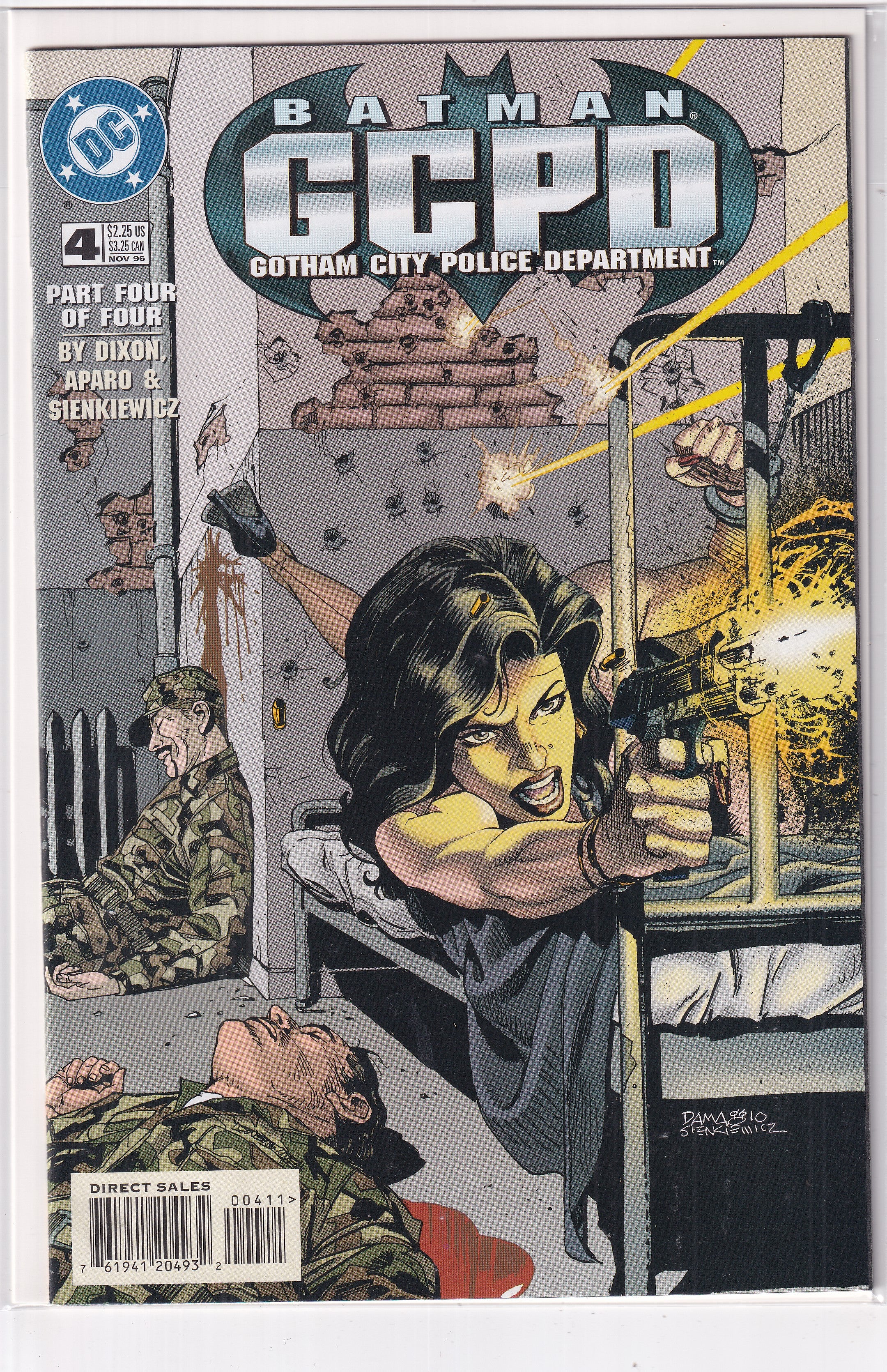 BATMAN GCPD GOTHAM CITY POLICE DEPARTMENT #4 - Slab City Comics 
