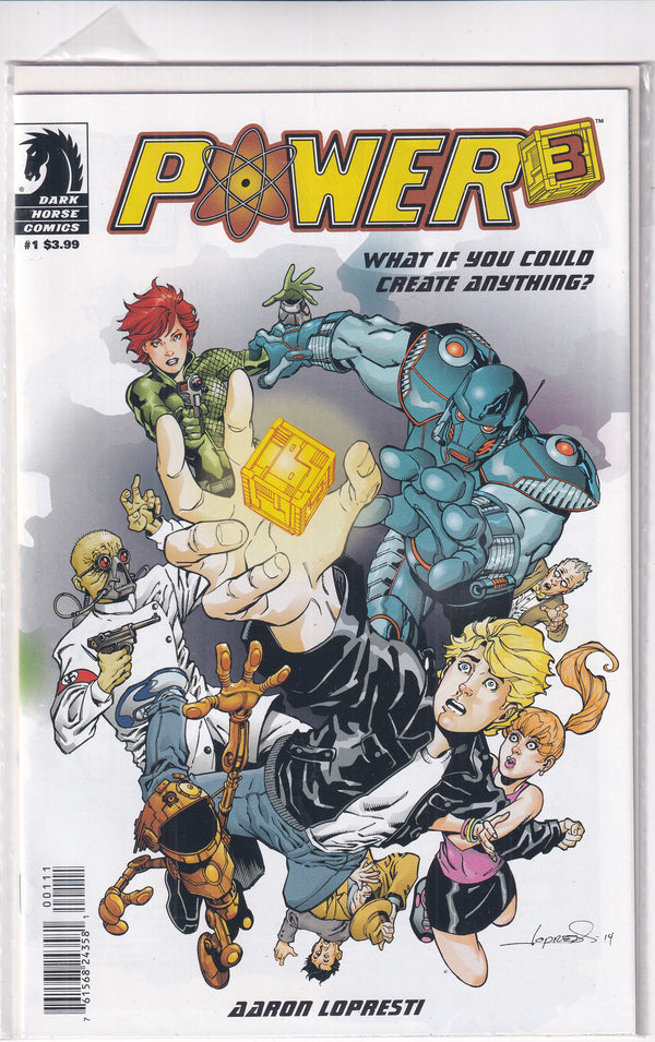 POWER 3 #1 - Slab City Comics 