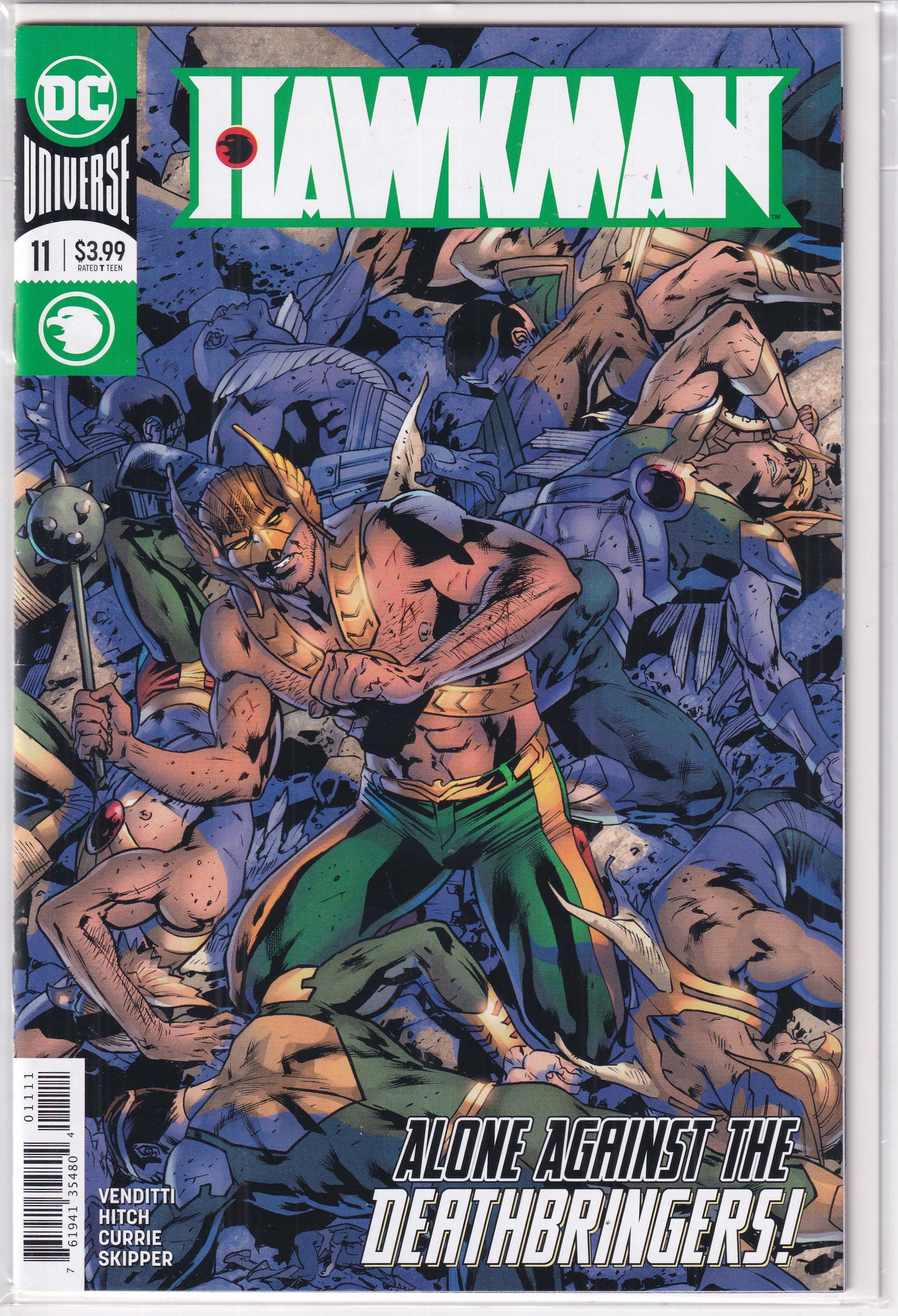 HAWKMAN #11 - Slab City Comics 