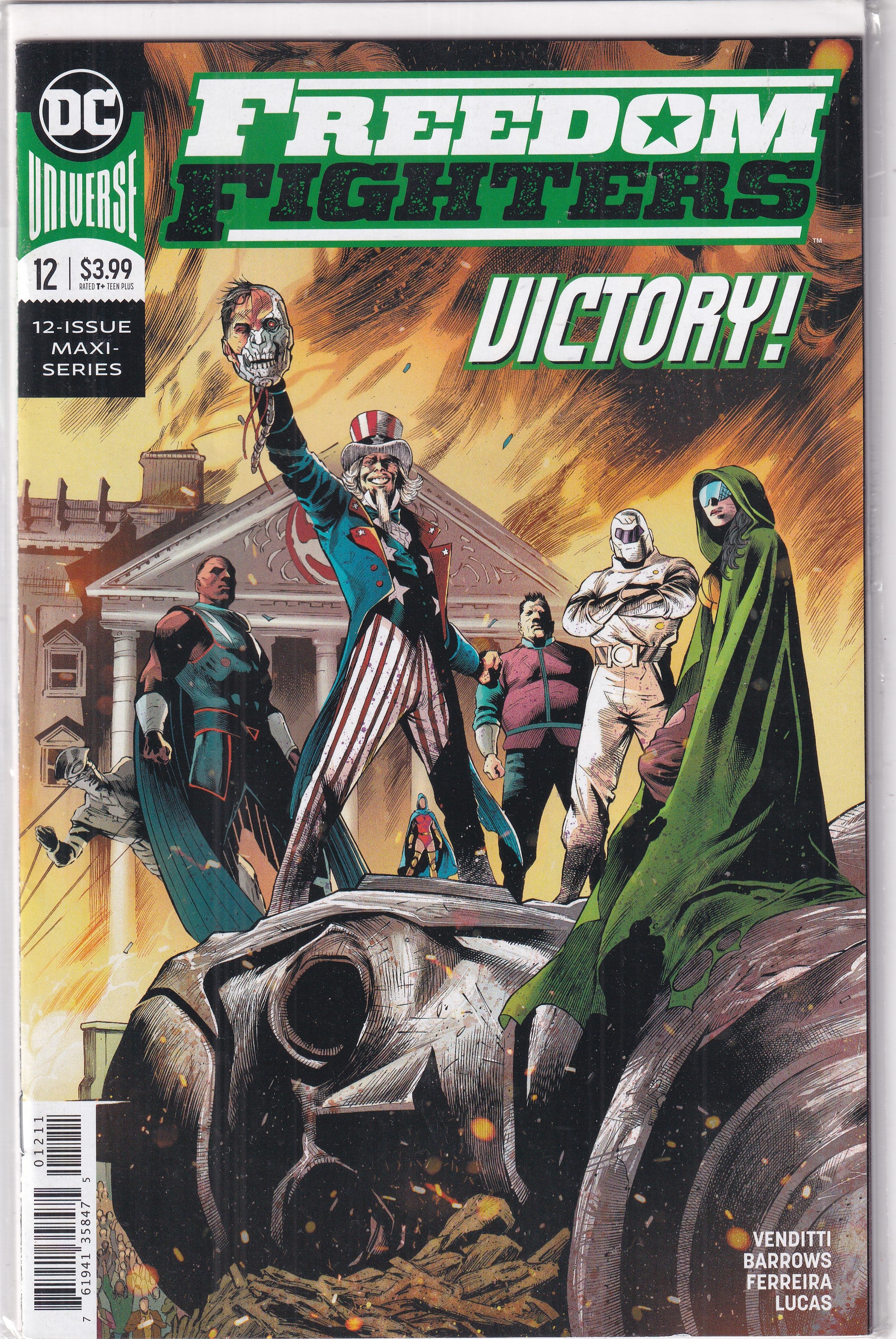 FREEDOM FIGHTERS #12 - Slab City Comics 