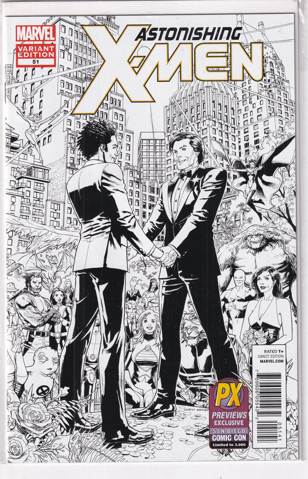 ASTONISHING X-MEN #51 VARIANT - Slab City Comics 