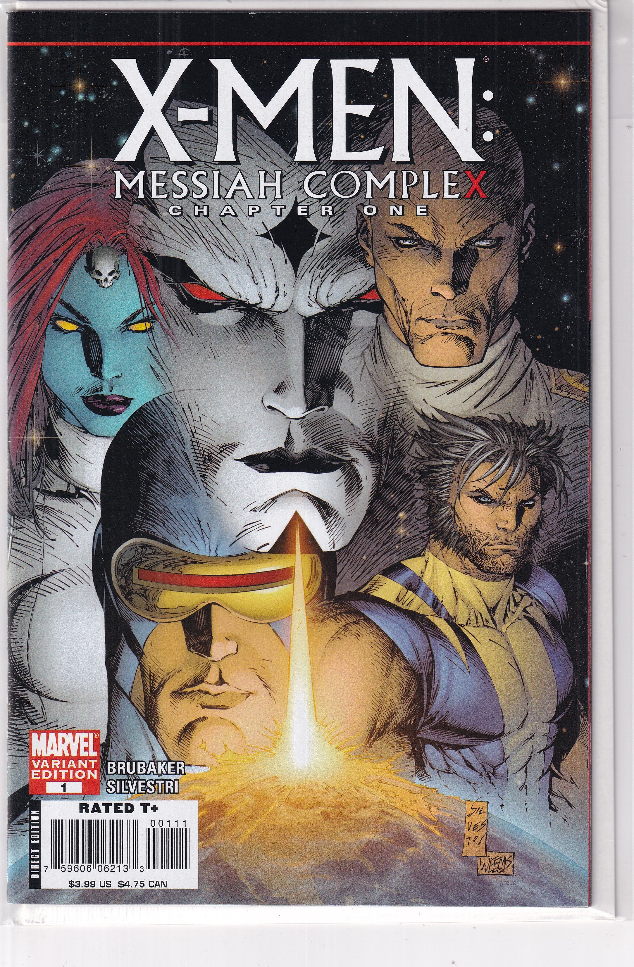 X-MEN MESSIAH COMPLEX CHAPTER ONE #1 VARIANT - Slab City Comics 