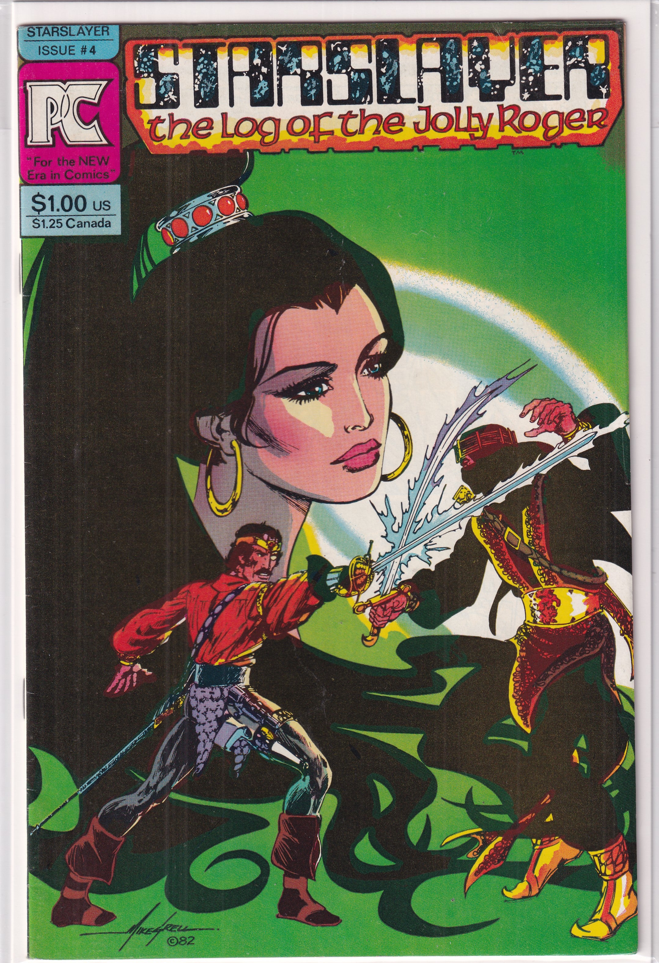 STARSLAYER THE LOG OF THE JOLLY ROGER #4 - Slab City Comics 