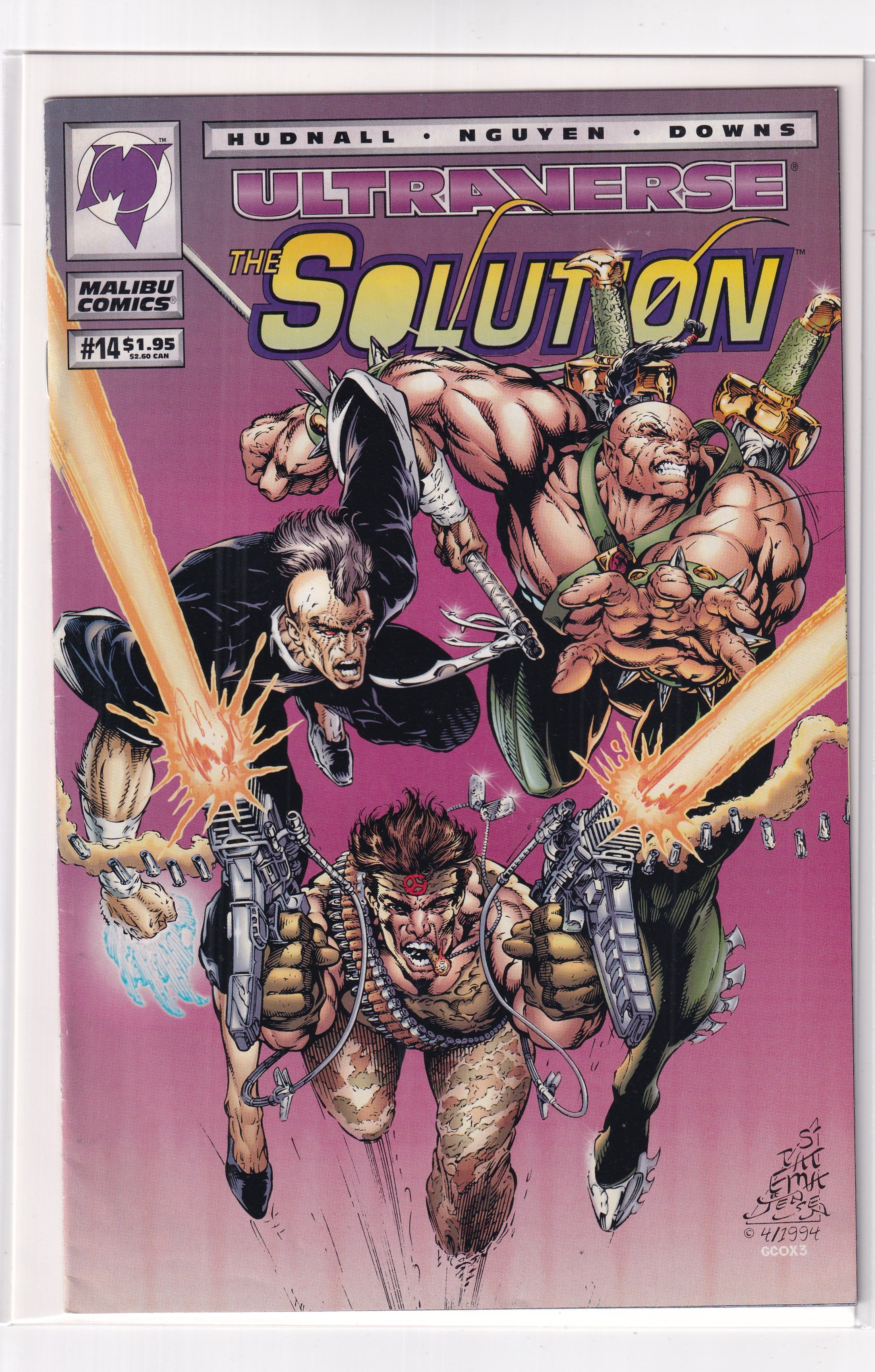 ULTRAVERSE THE SOLUTION #14 - Slab City Comics 