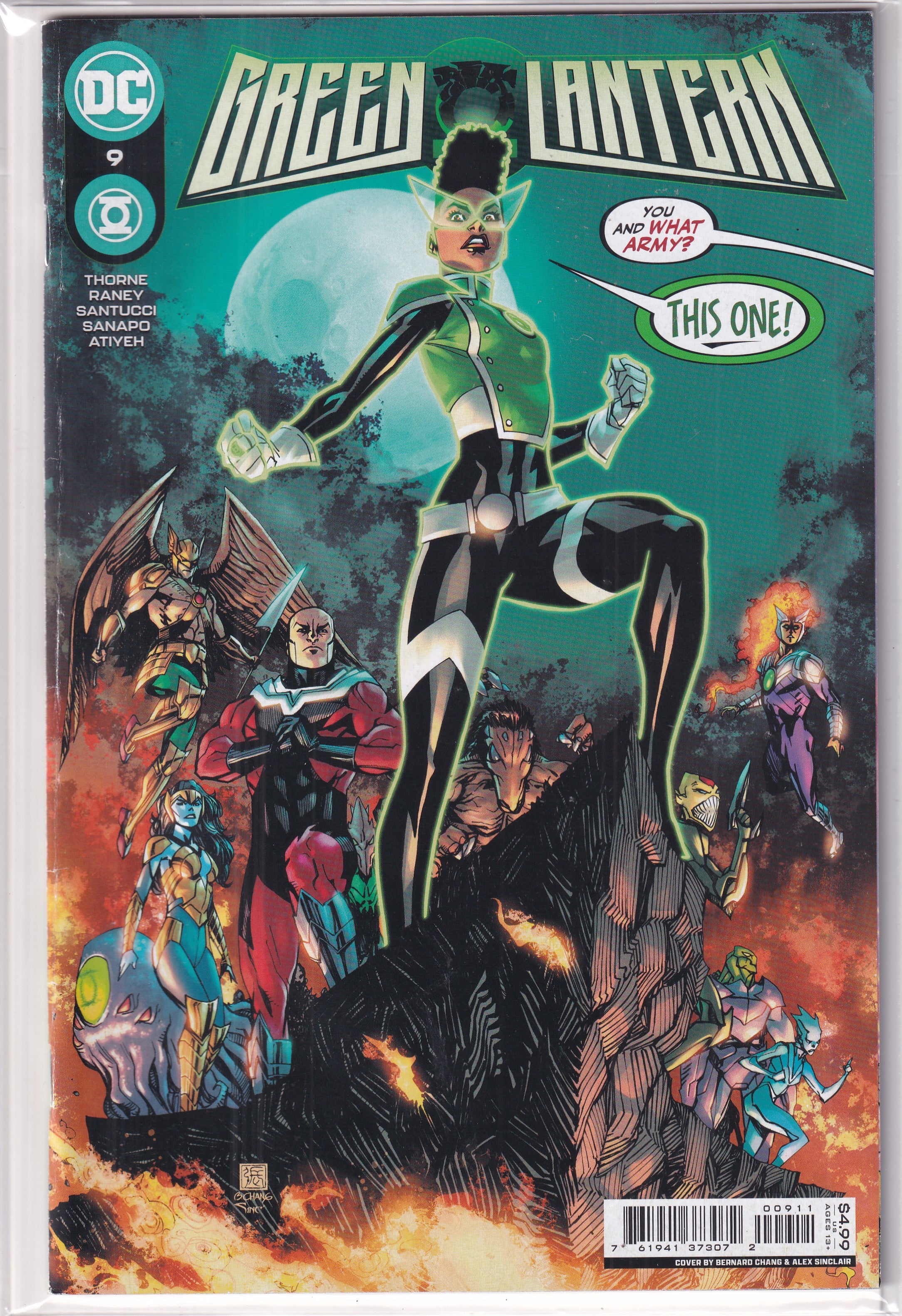 GREEN LANTERN #9 - Slab City Comics 