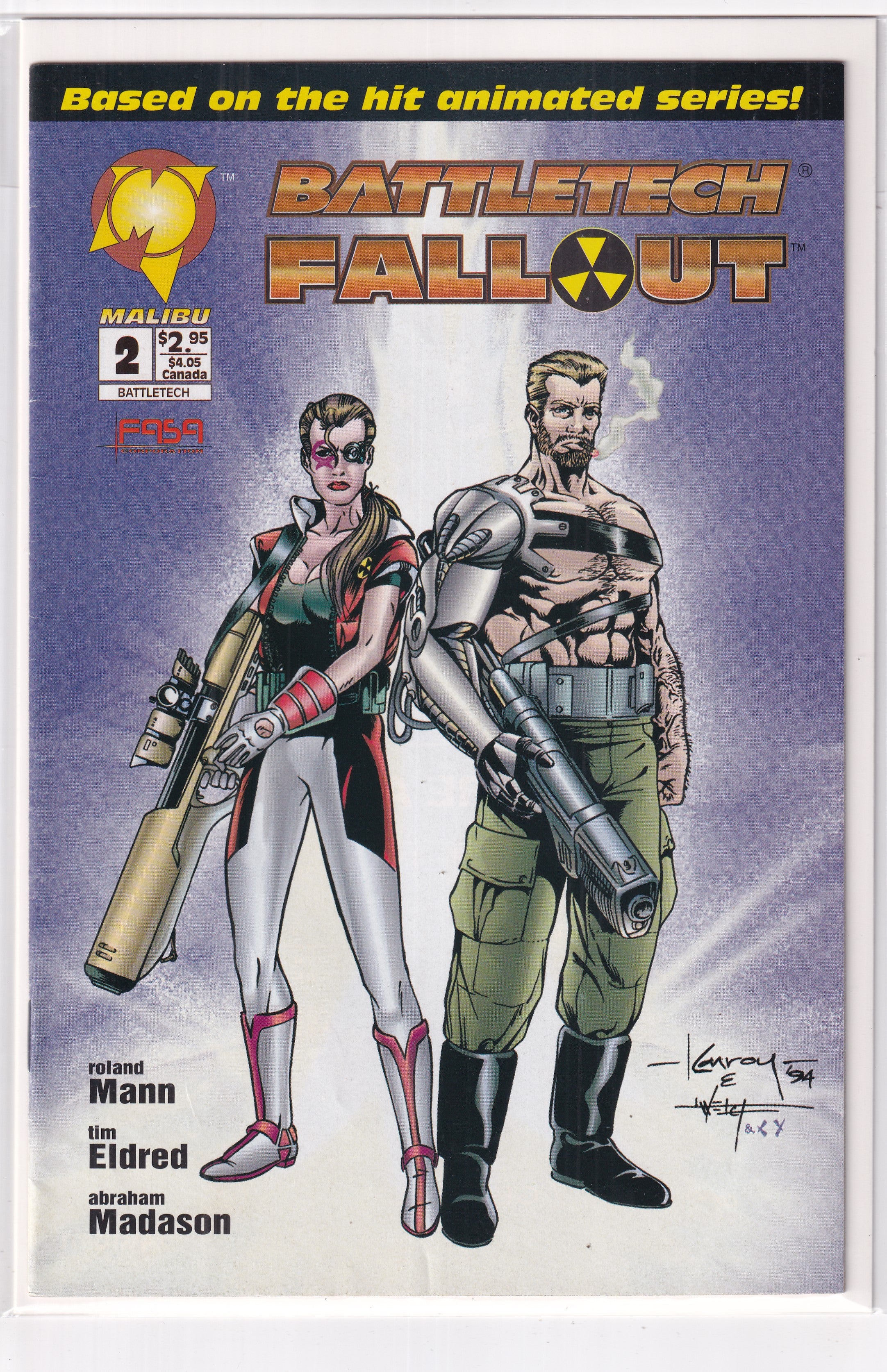BATTLETECH FALLOUT #2 - Slab City Comics 