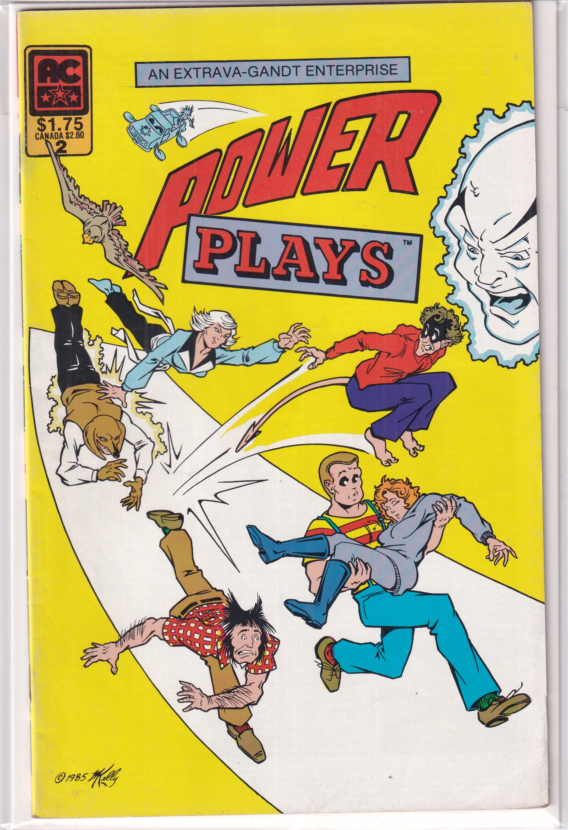 POWER PLAYS #2 - Slab City Comics 
