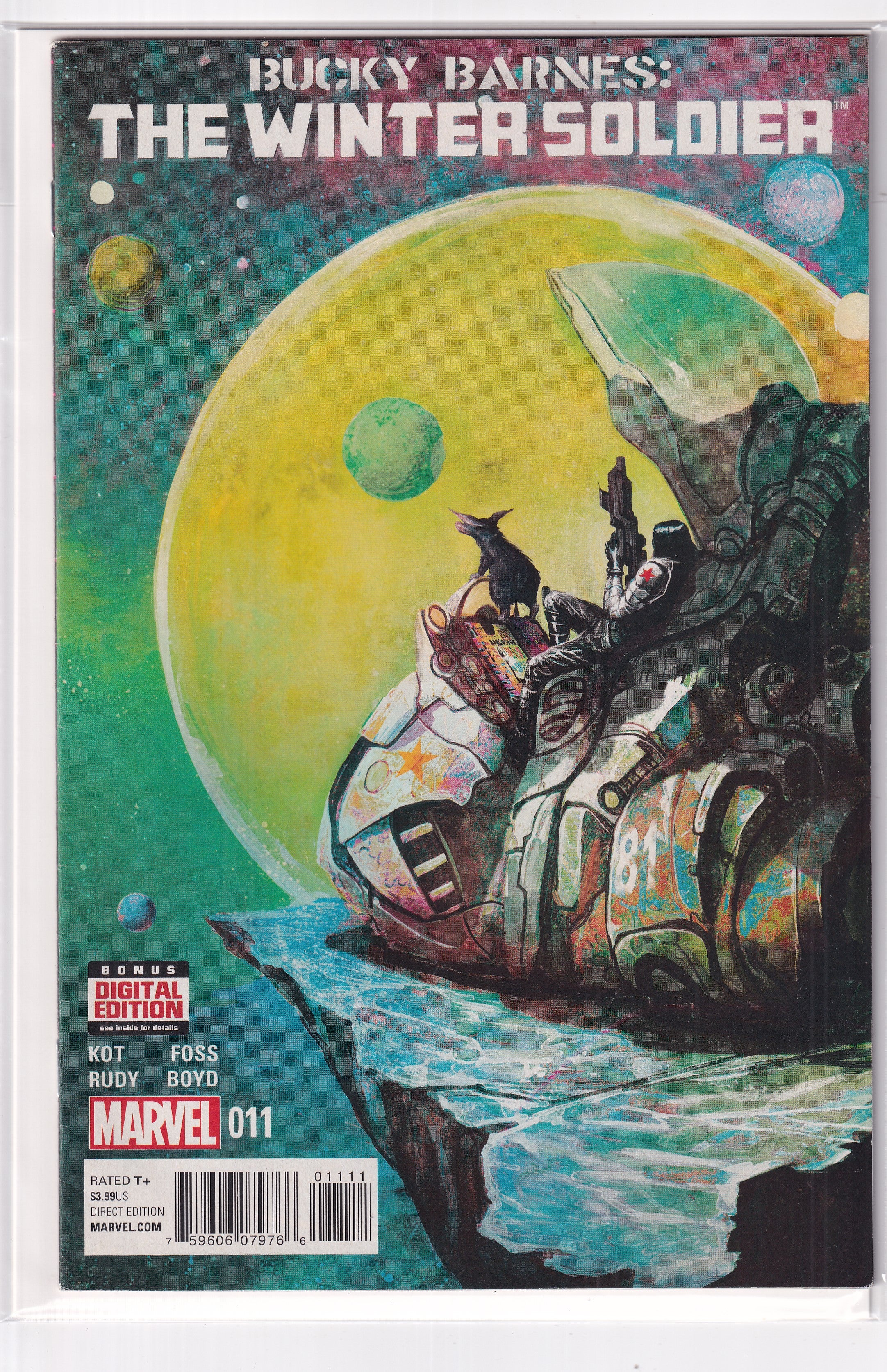 BUCKY BARNES WINTER SOLDIER #11 - Slab City Comics 
