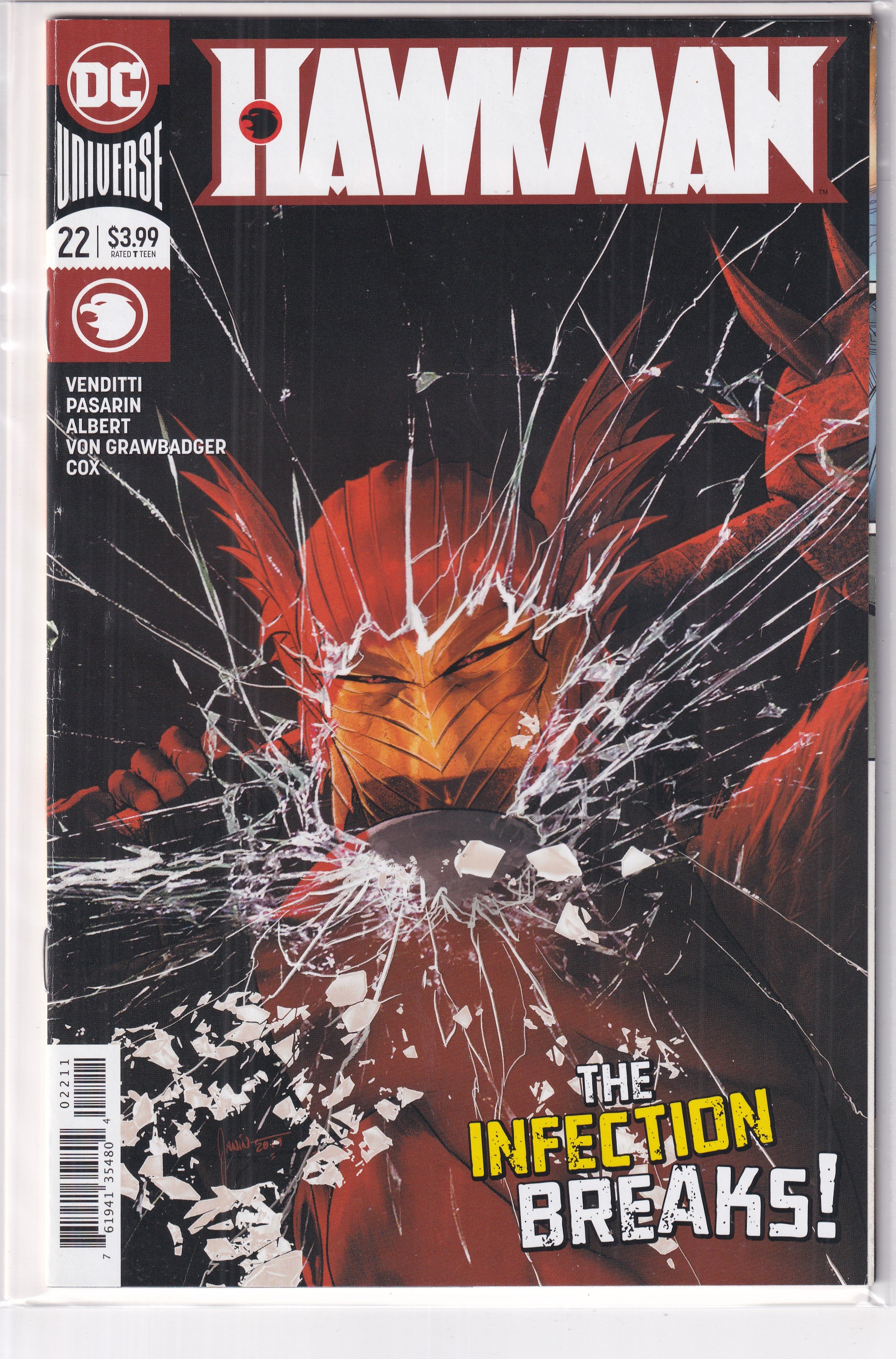 HAWKMAN #22 - Slab City Comics 