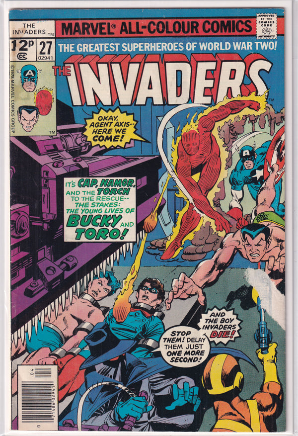 INVADERS #27 - Slab City Comics 
