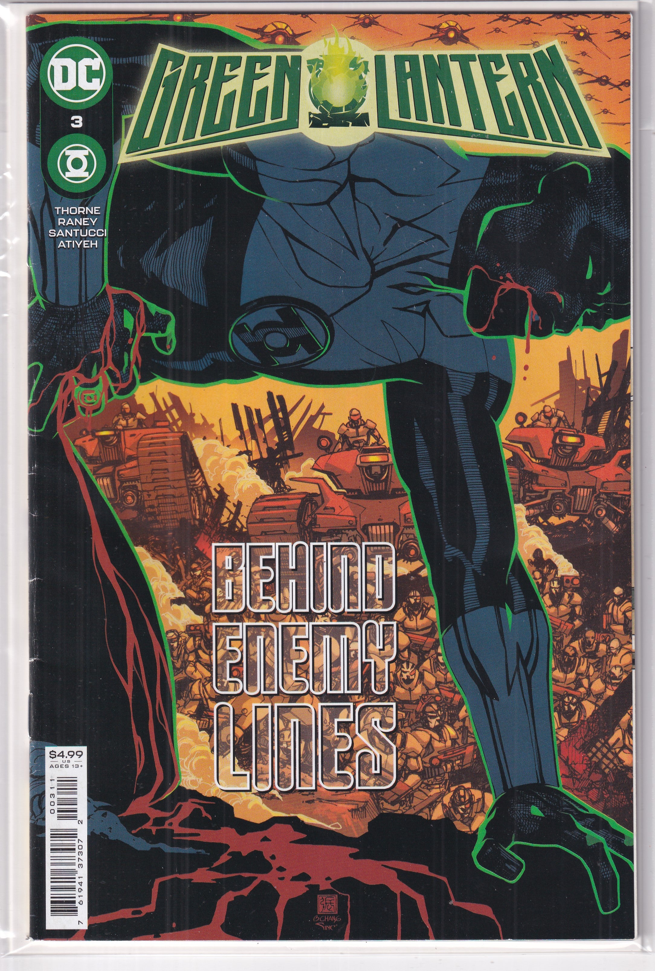 GREEN LANTERN #3 - Slab City Comics 