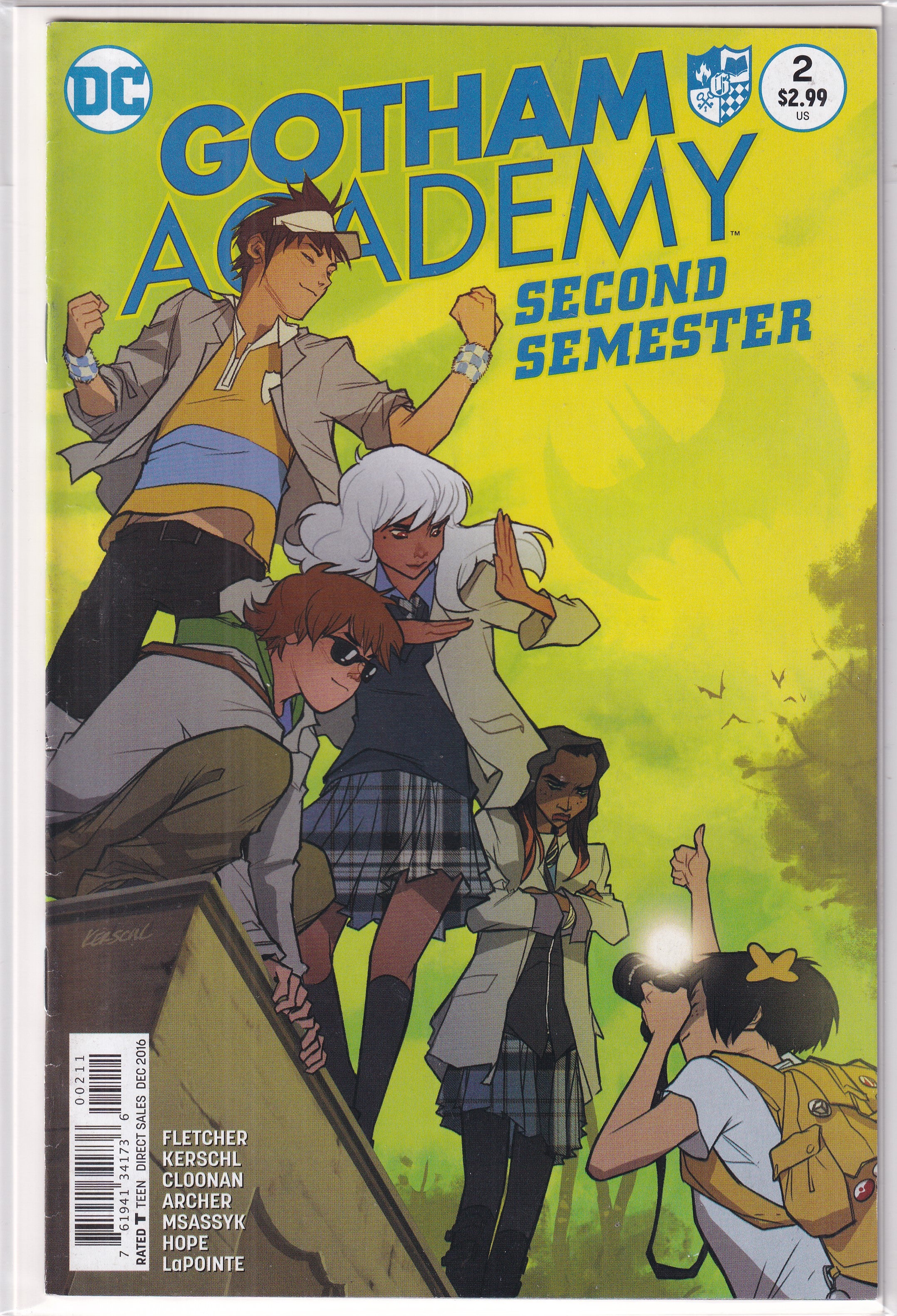 GOTHAM ACADEMY #2 - Slab City Comics 