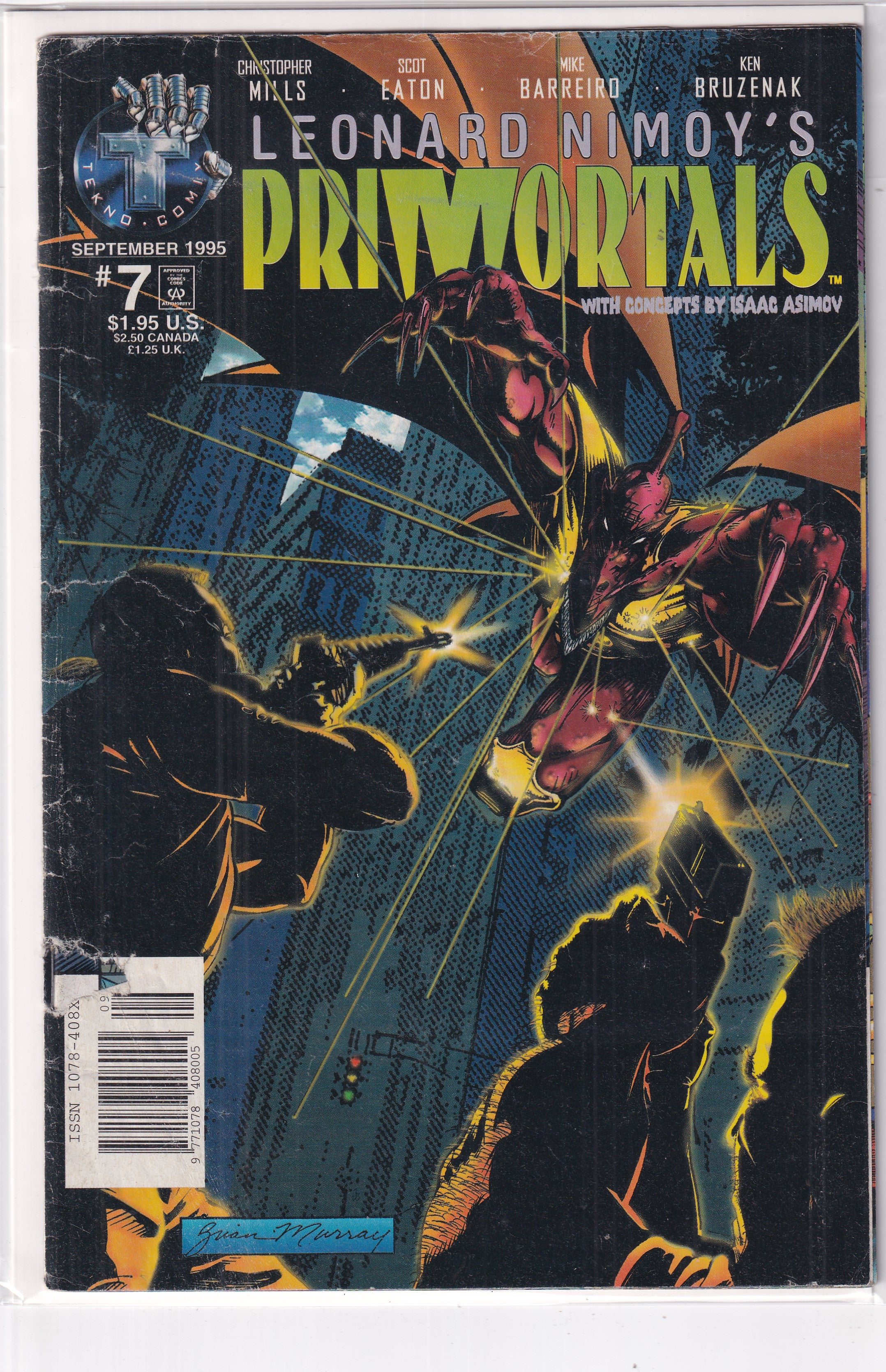 LEONARD NIMOY'S PRIMORTALS #7 - Slab City Comics 