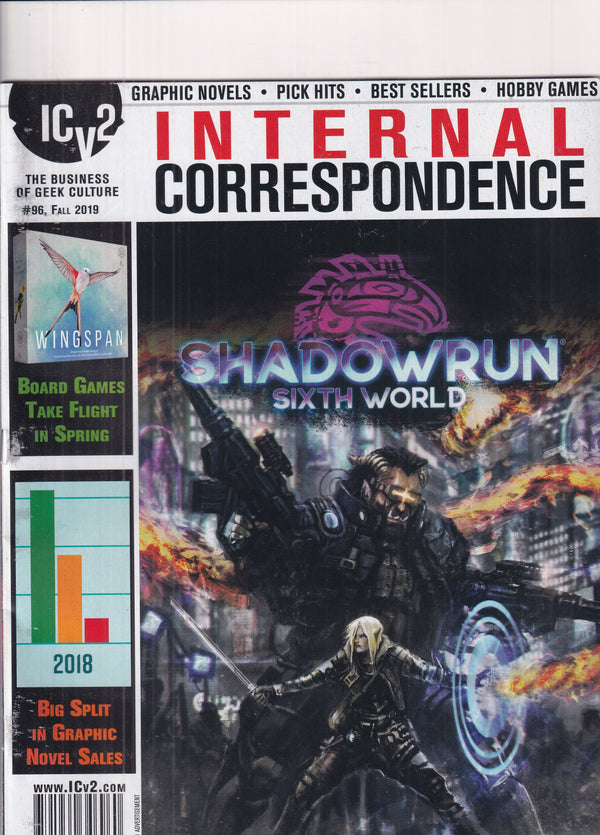 INTERNAL CORRESPONDENCE SHADOWRUN SIXTH WORLD #96 - Slab City Comics 