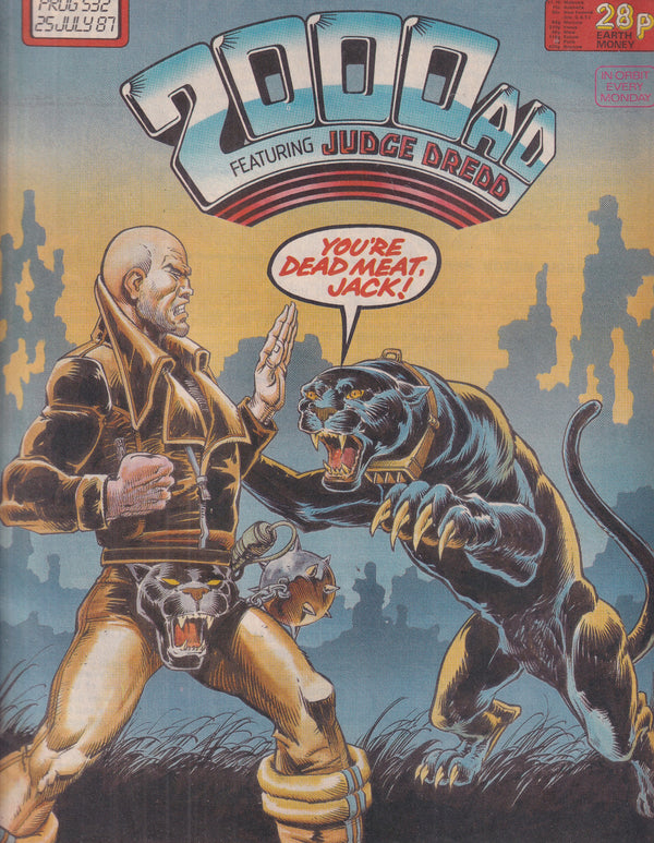 2000 AD FEATURING JUDGE DREDD #532 - Slab City Comics 